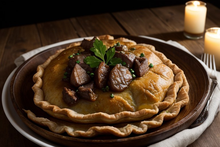 Lamb and Potato pie