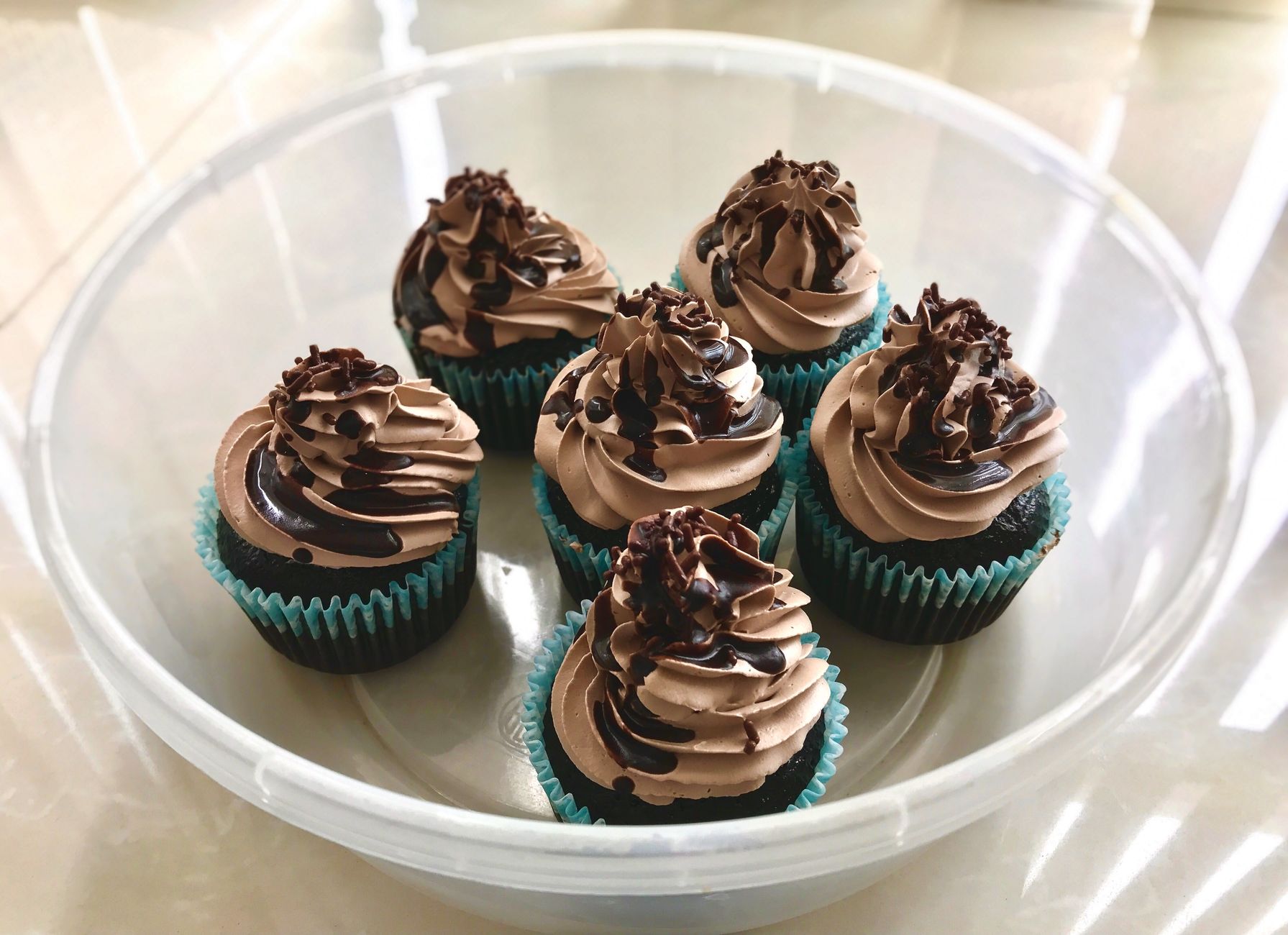 Chocolate Caramel Cupcakes