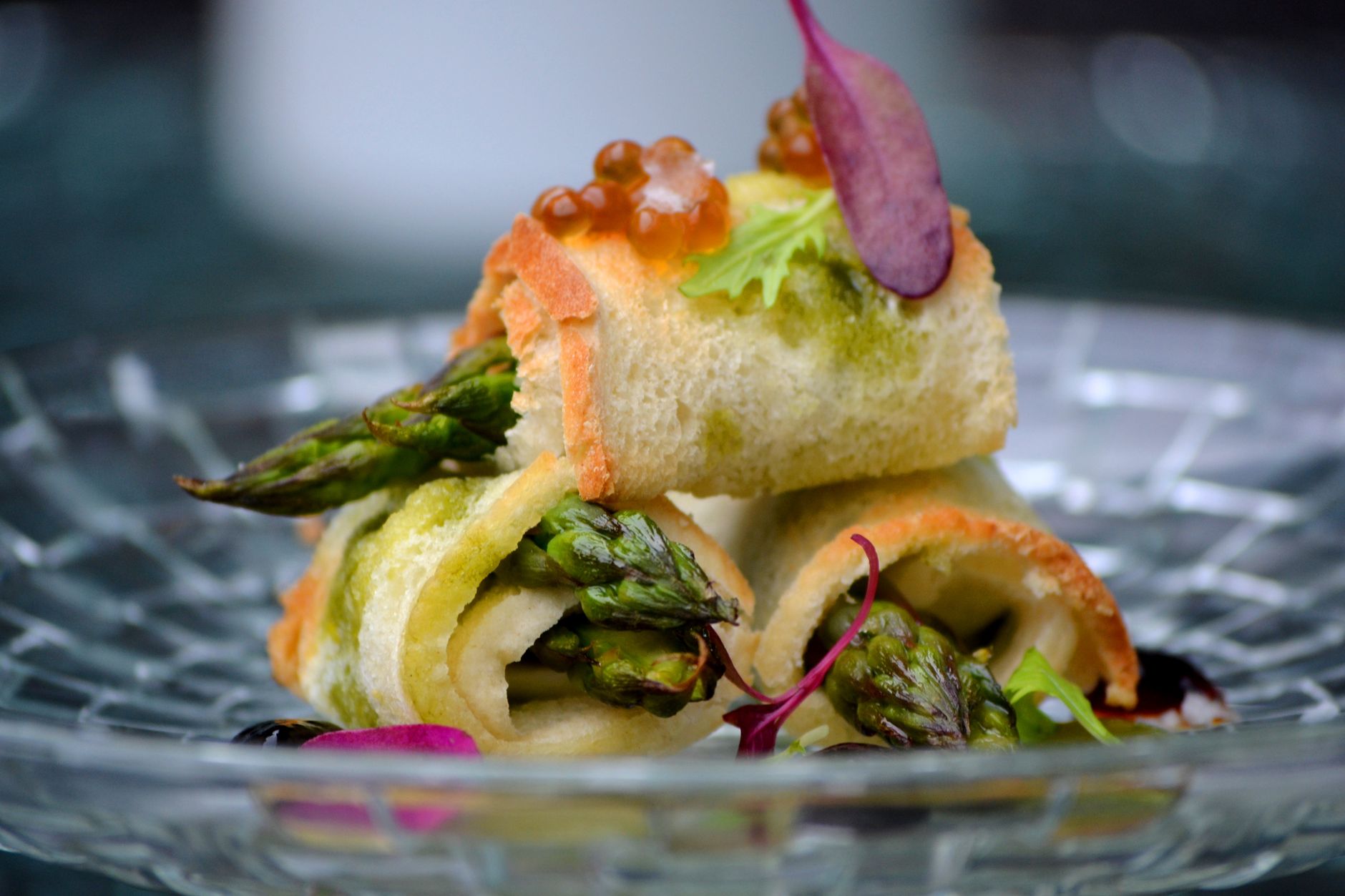Asparagus Ham Rolls
