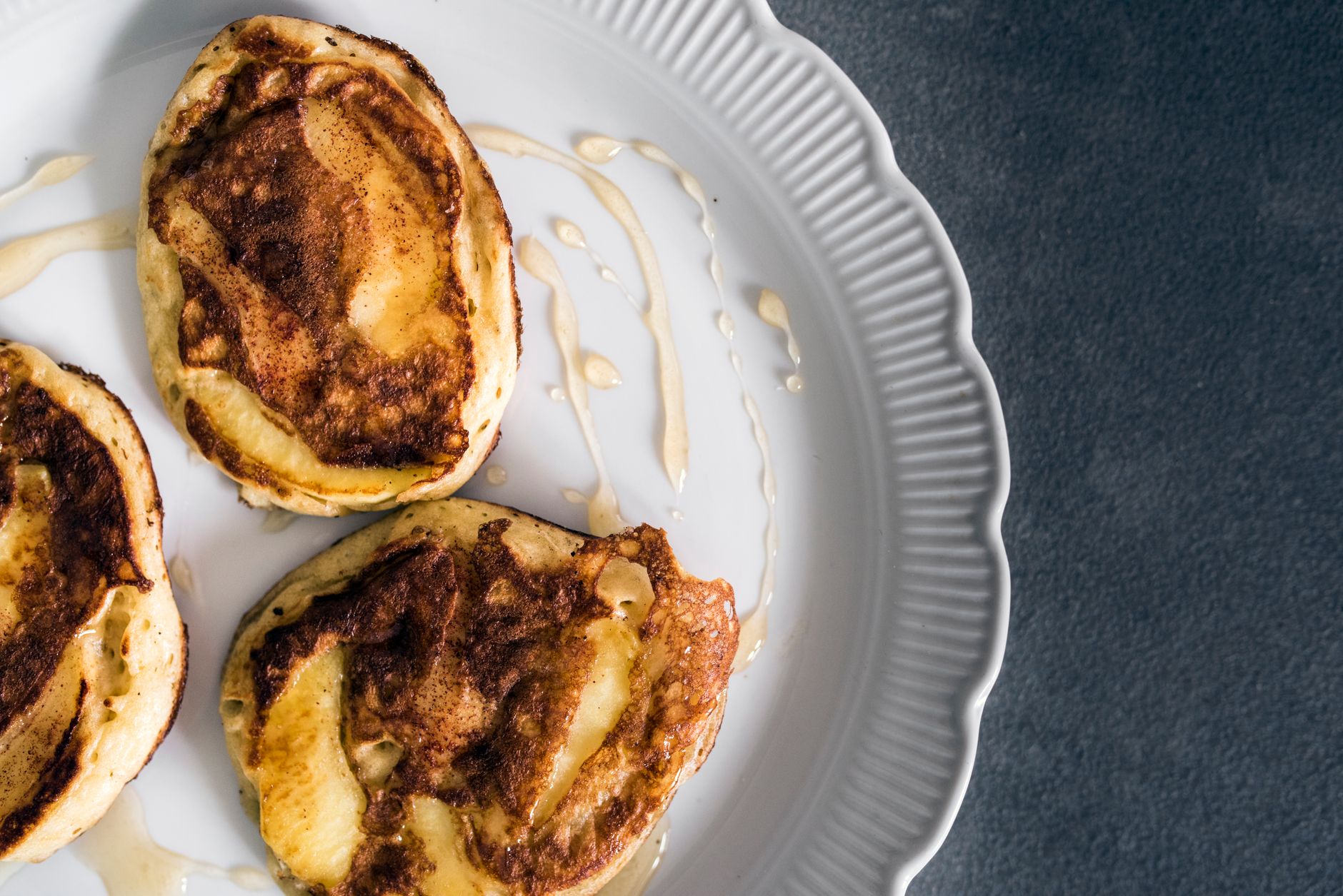 Apple Fritter Pancakes