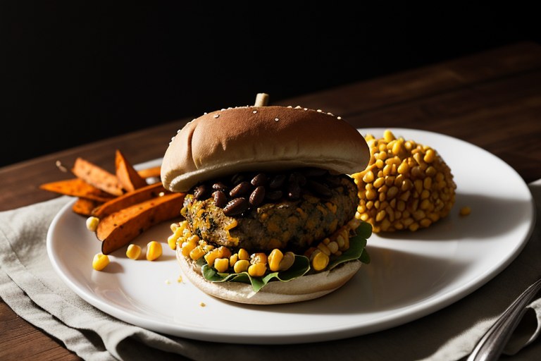 Chipotle Sweet Potato Burgers