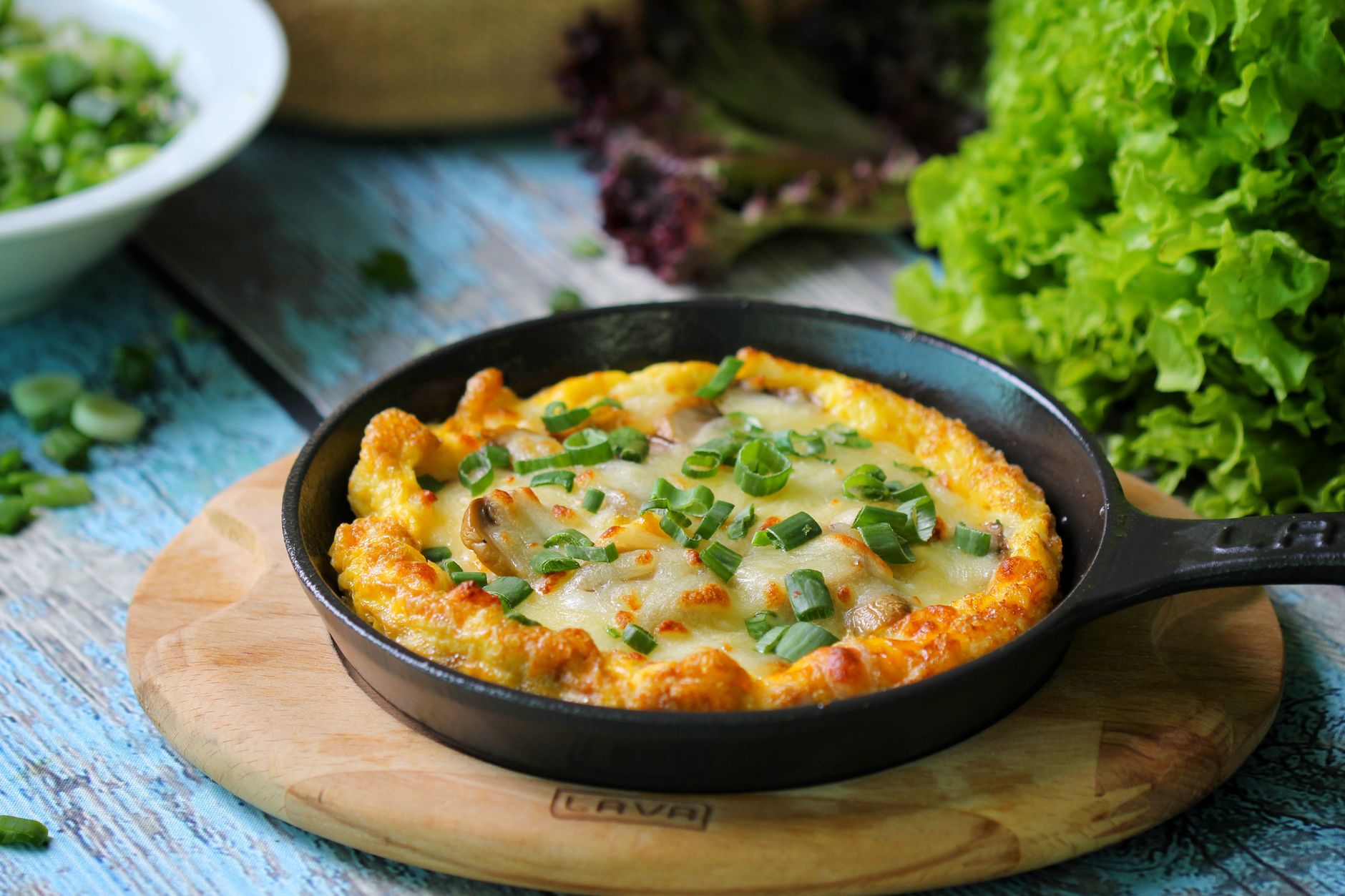 Spring Onion Pimiento Cheese Grits