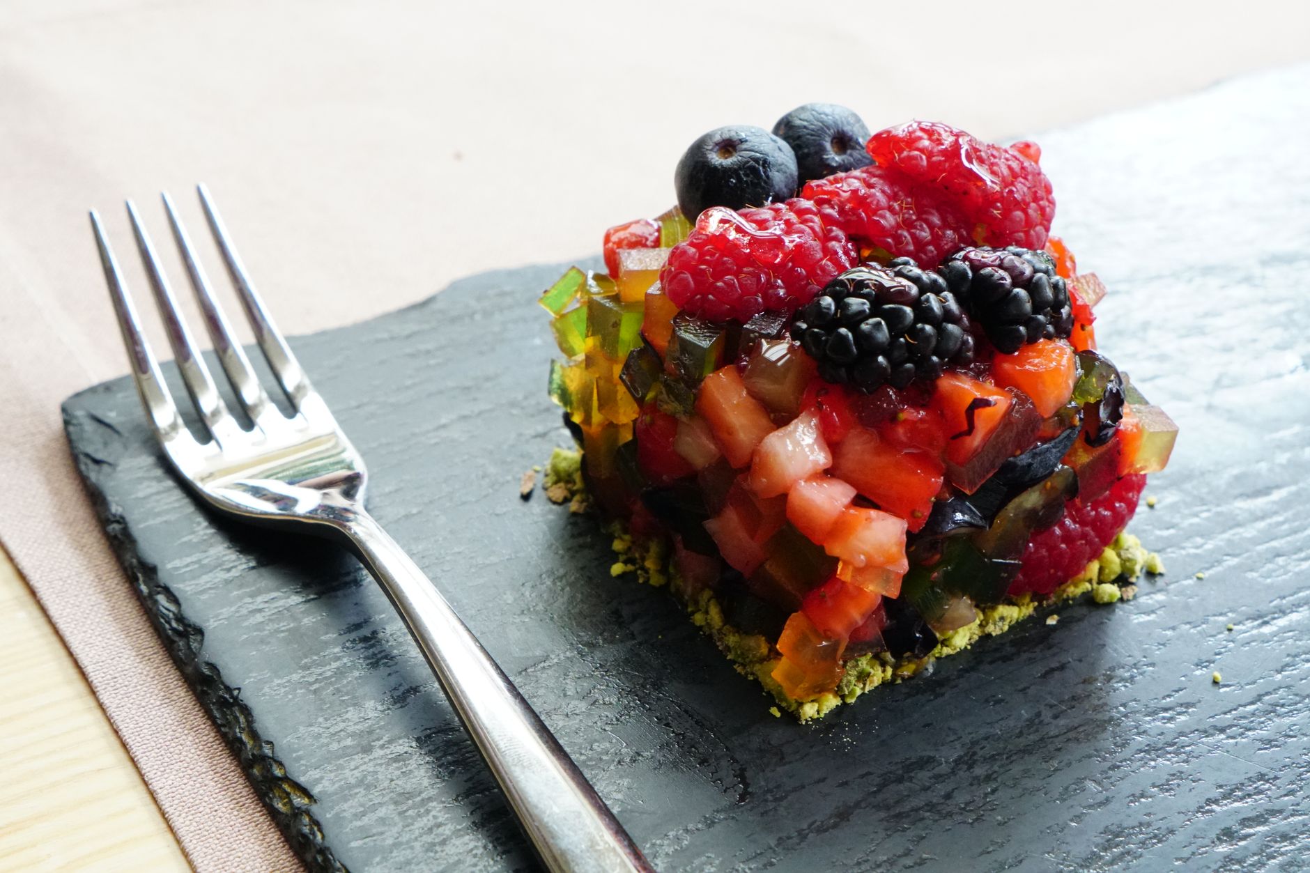 Layered Fresh Fruit Salad