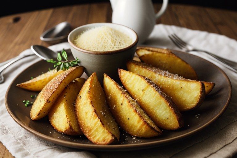 Parmesan Potato Wedges