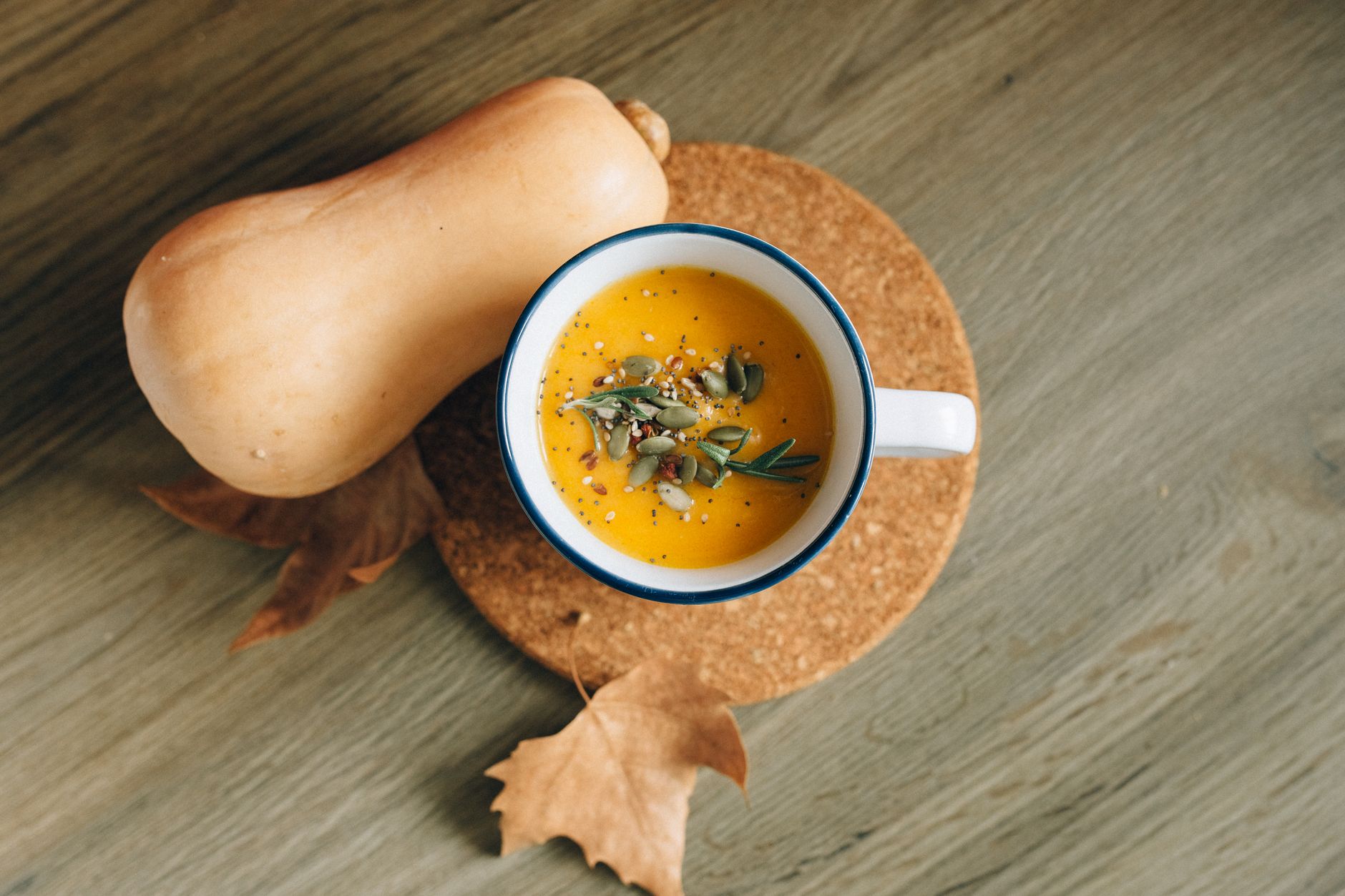 Butternut Squash and Sausage Soup