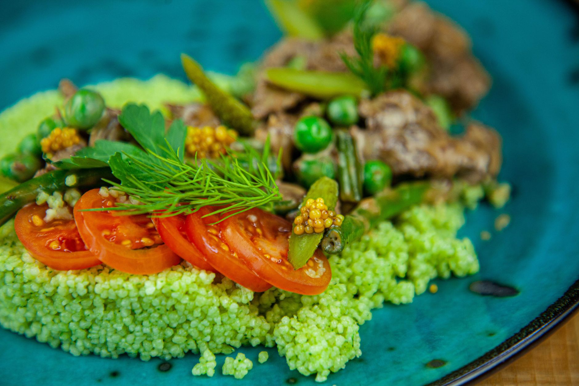 Minty Pea Salad