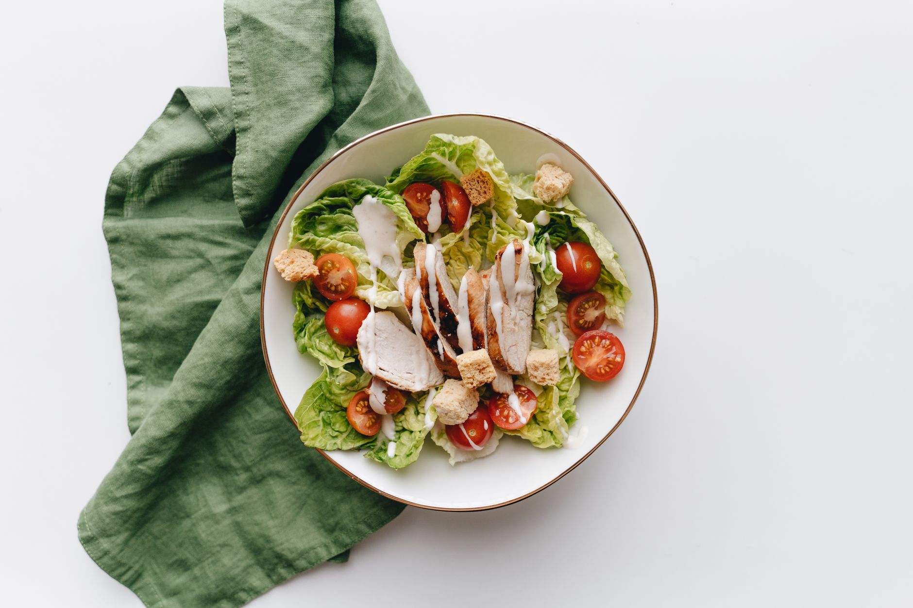 Grilled Romaine Caesar Salad
