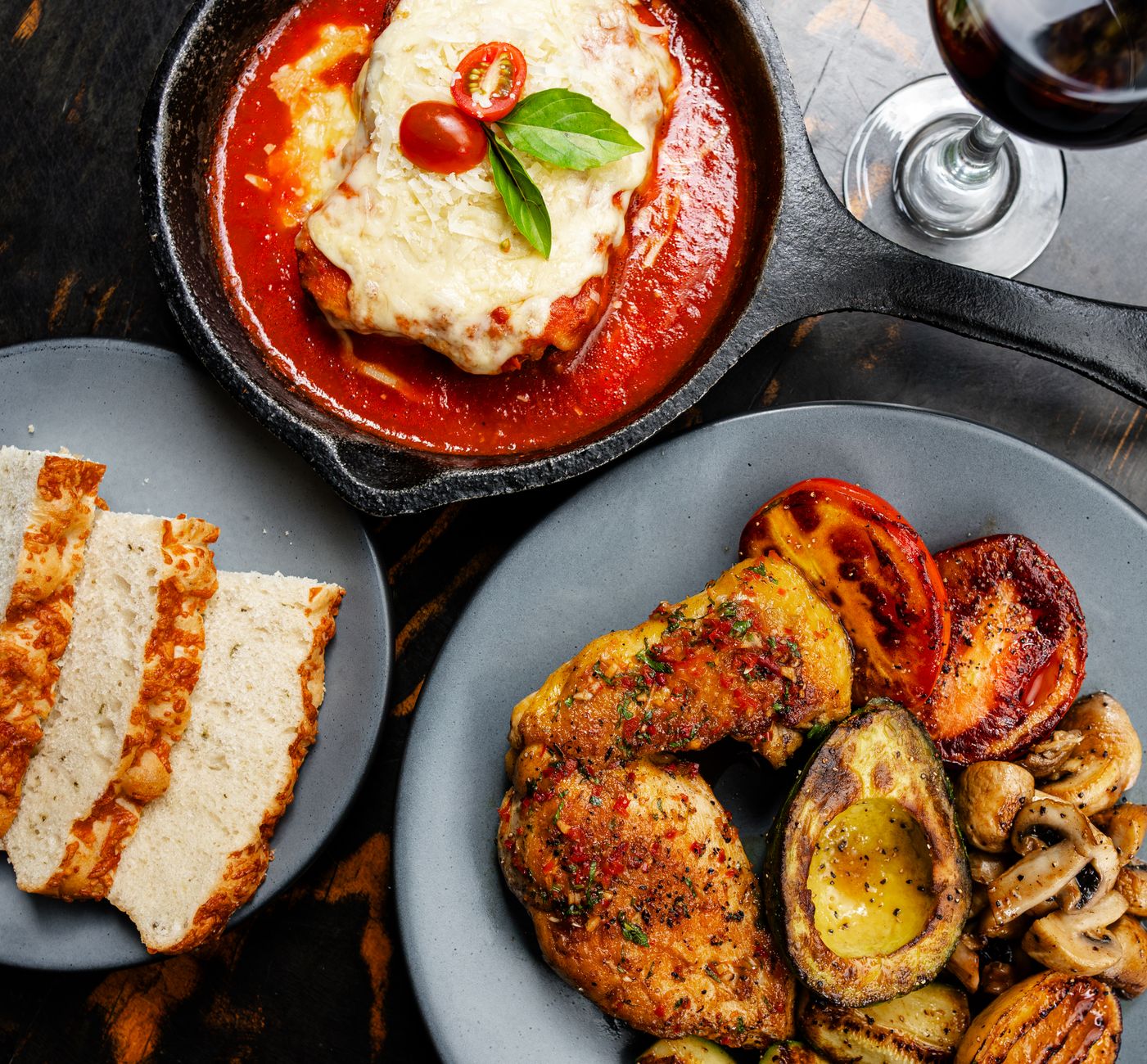 Chicken Parmesan with Vodka Sauce