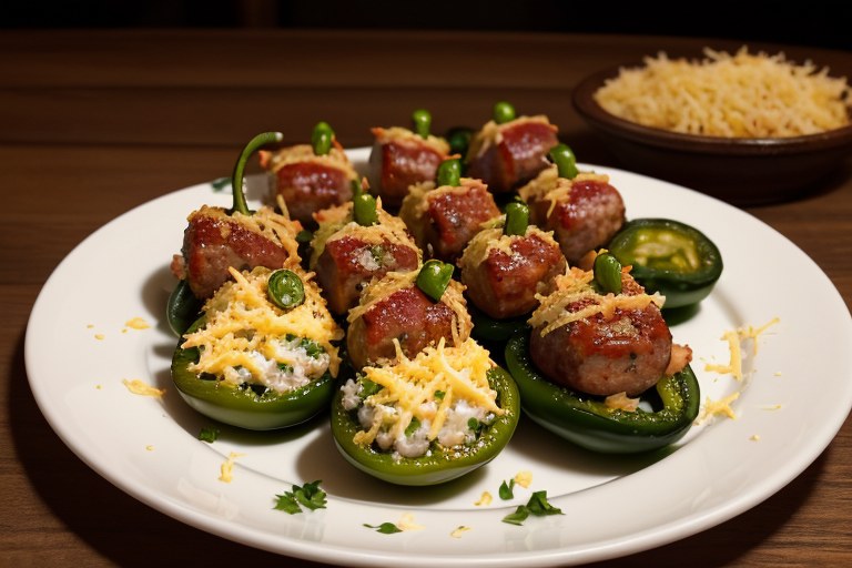 Sausage Stuffed Jalapenos