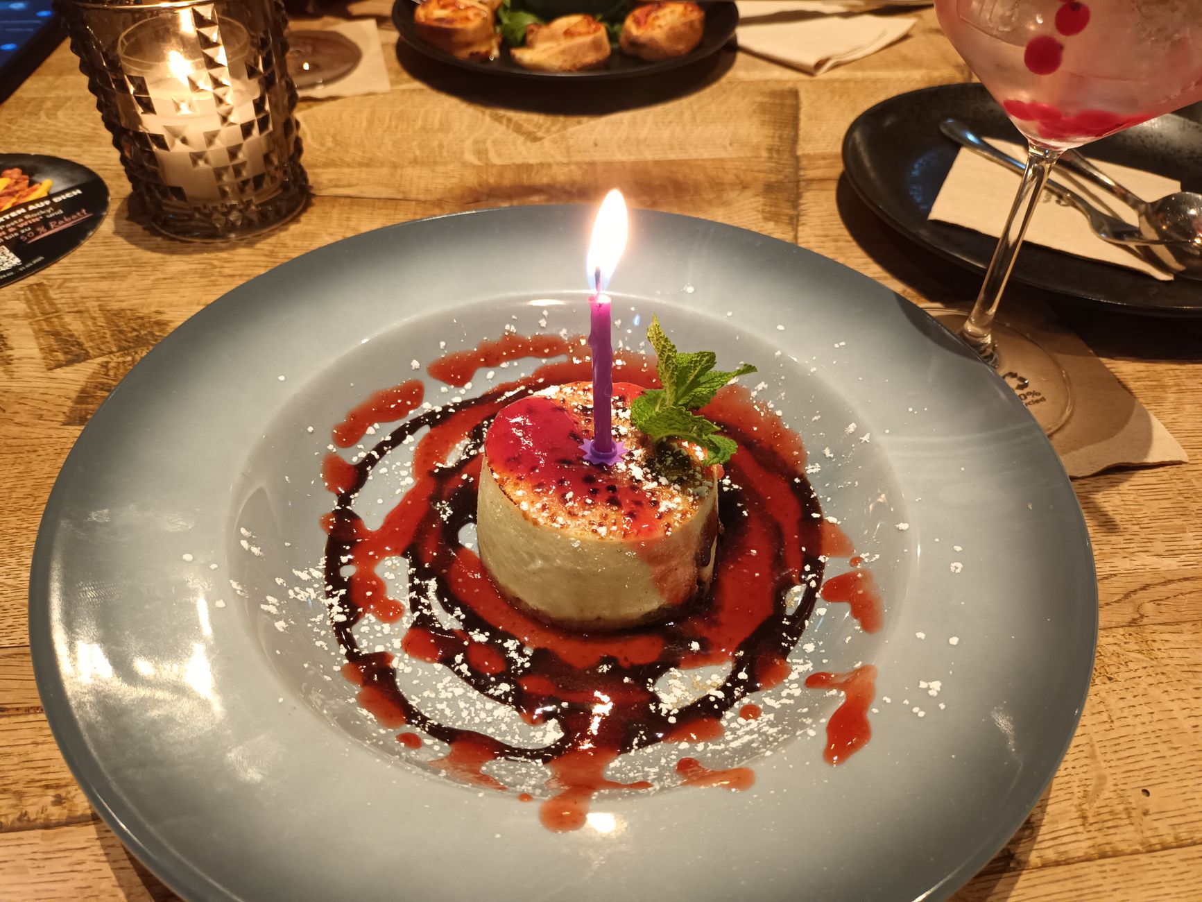 Birthday Cheesecake