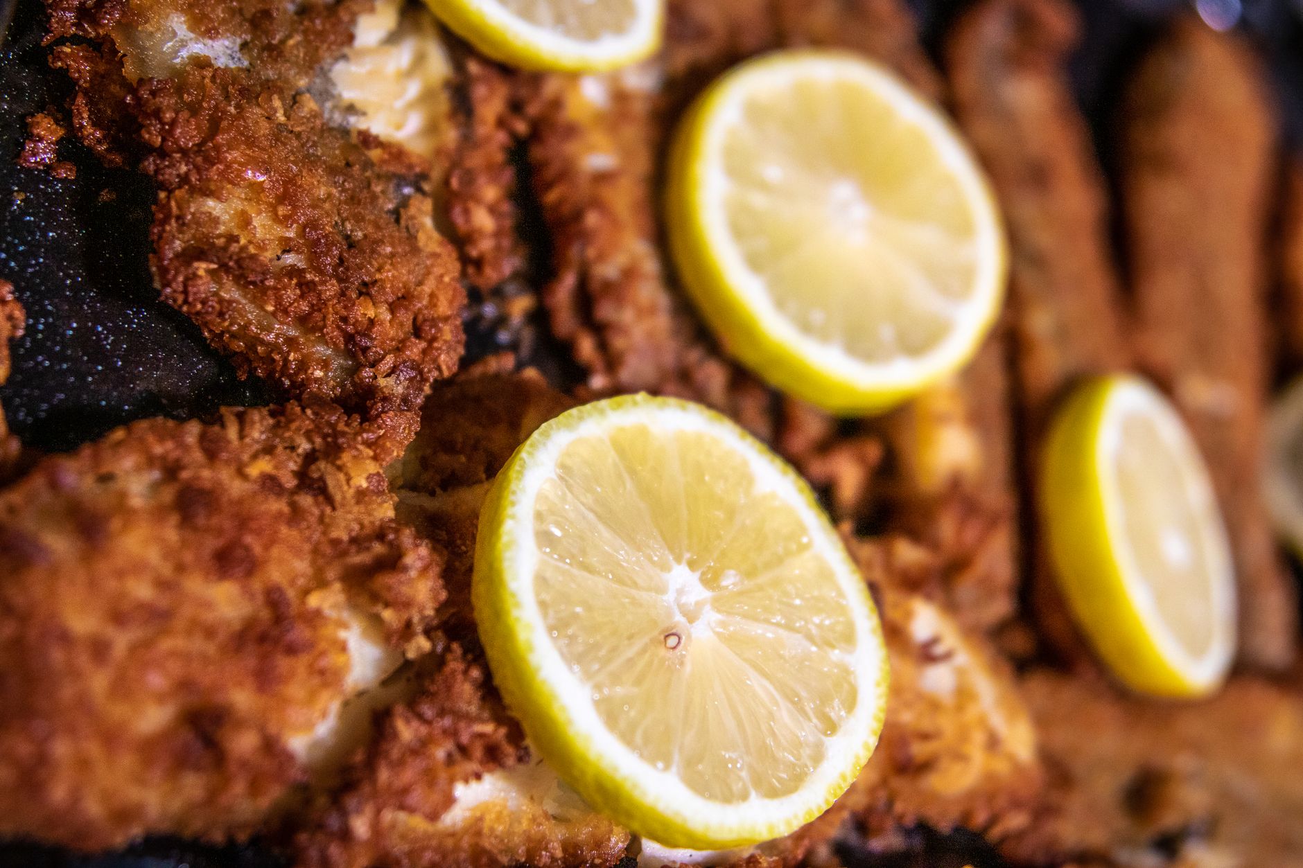 Cornmeal-Crusted Walleye
