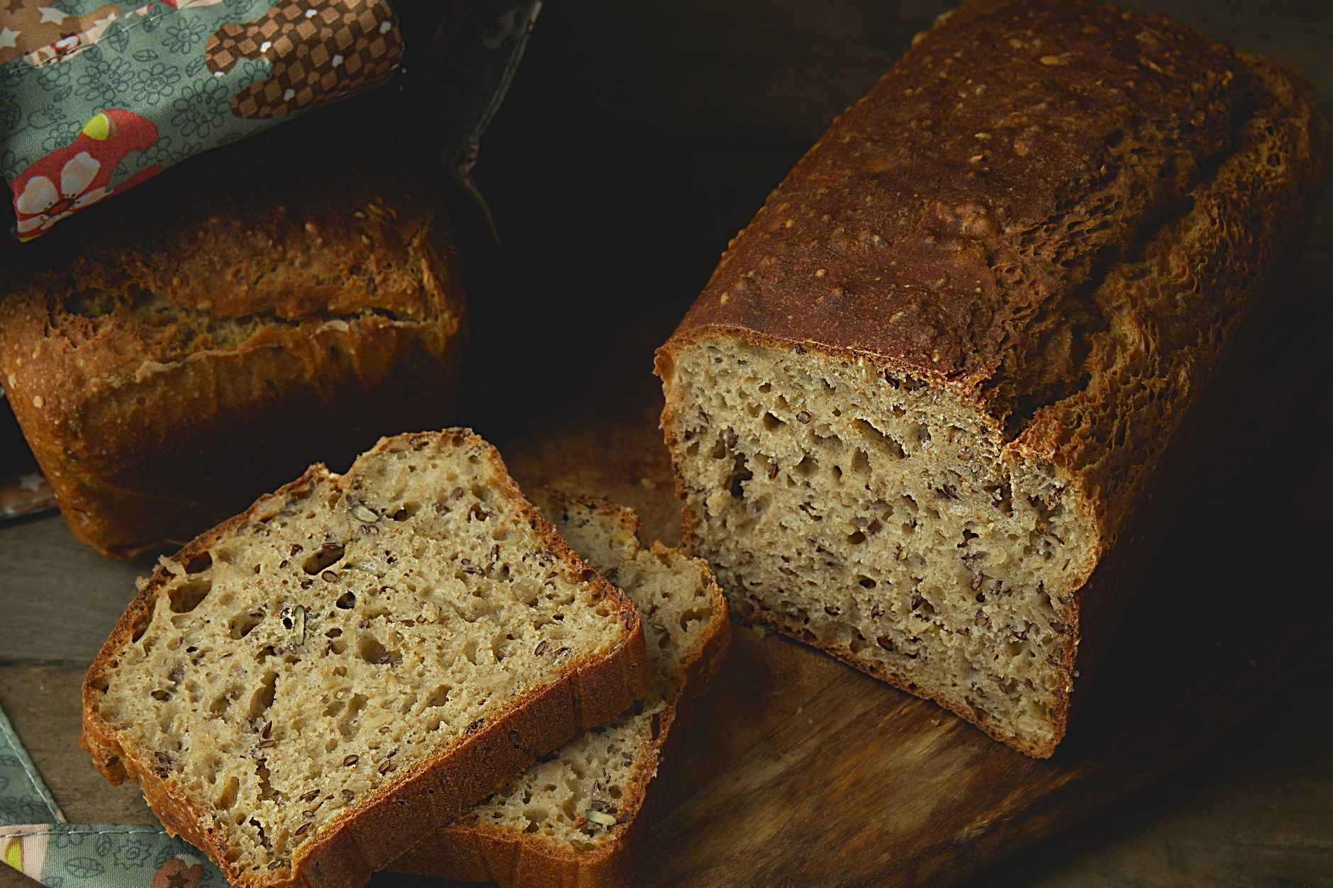 Whole Wheat Wild Rice Bread
