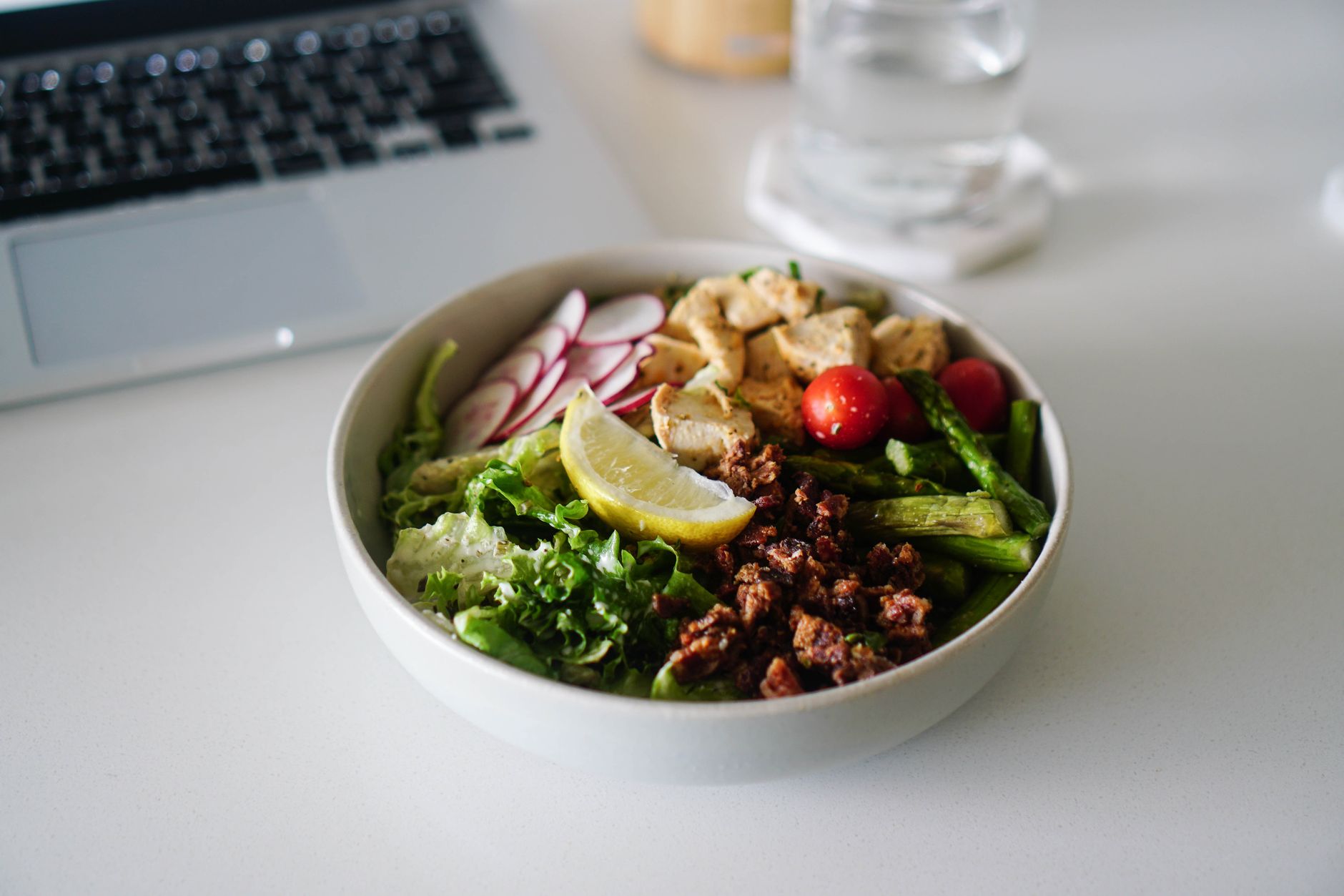 Mixed Greens with Lemon Champagne Vinaigrette