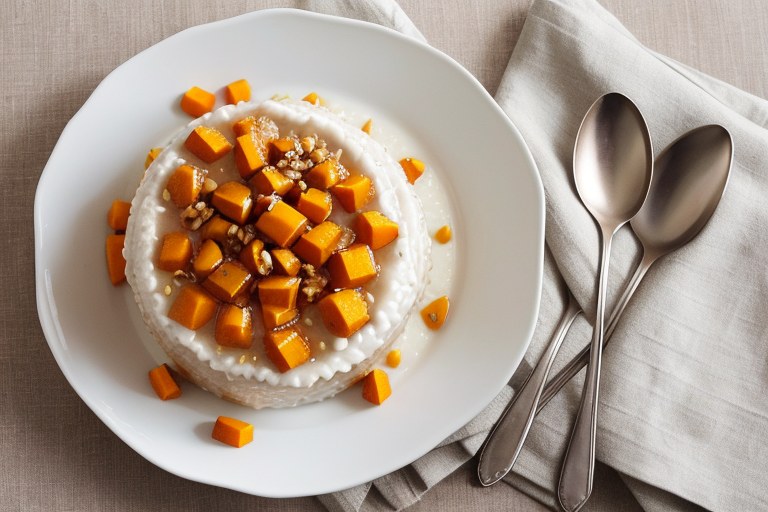 Pressure-Cooker Butternut Rice Pudding