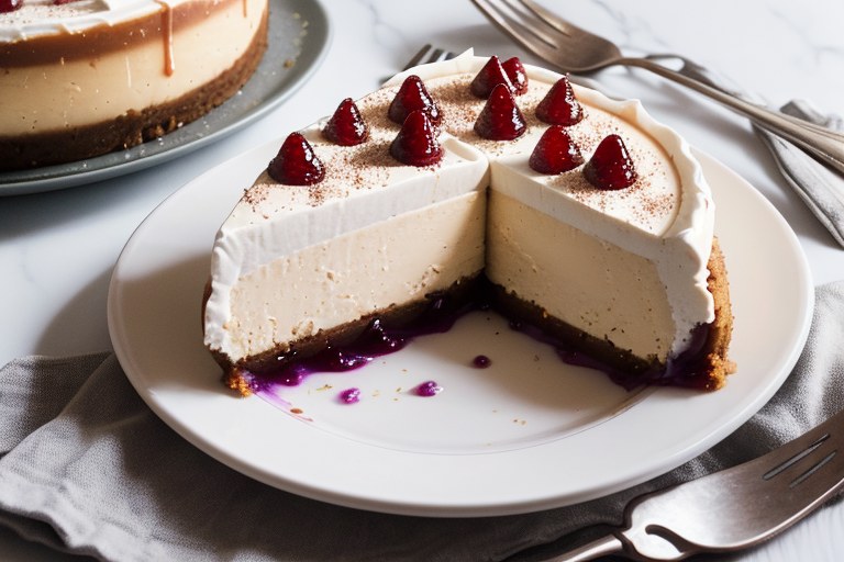 Peanut Butter and Jelly Cheesecake