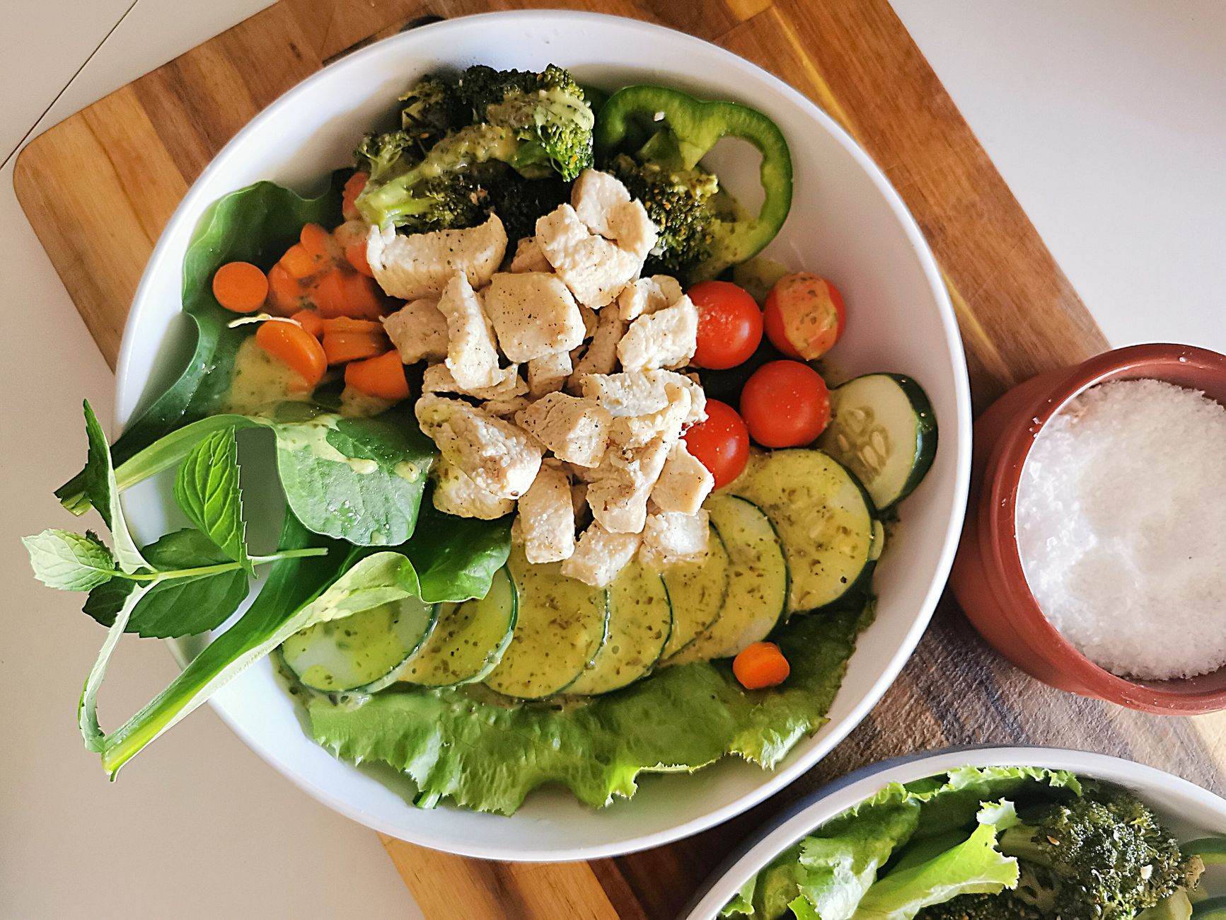Easy Pesto Chicken and Vegetables