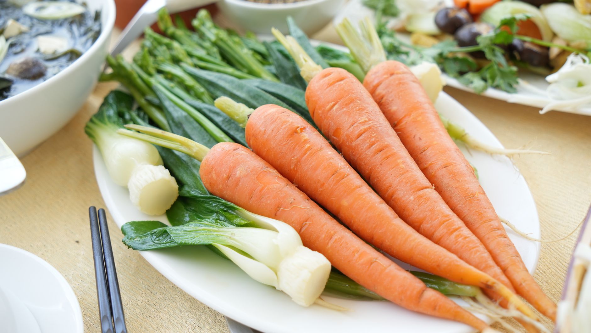 Chive Buttered Carrots
