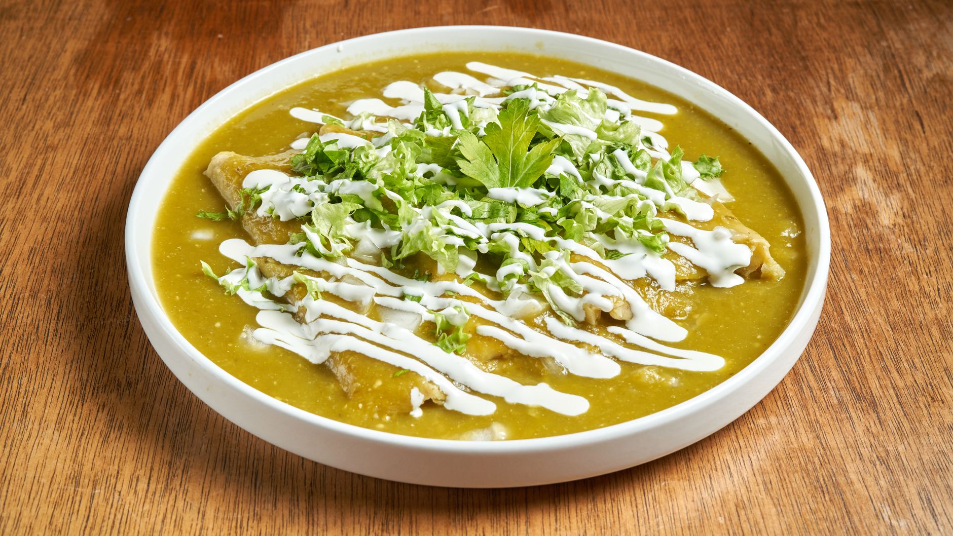 Easy Green Chile Enchilada Sauce