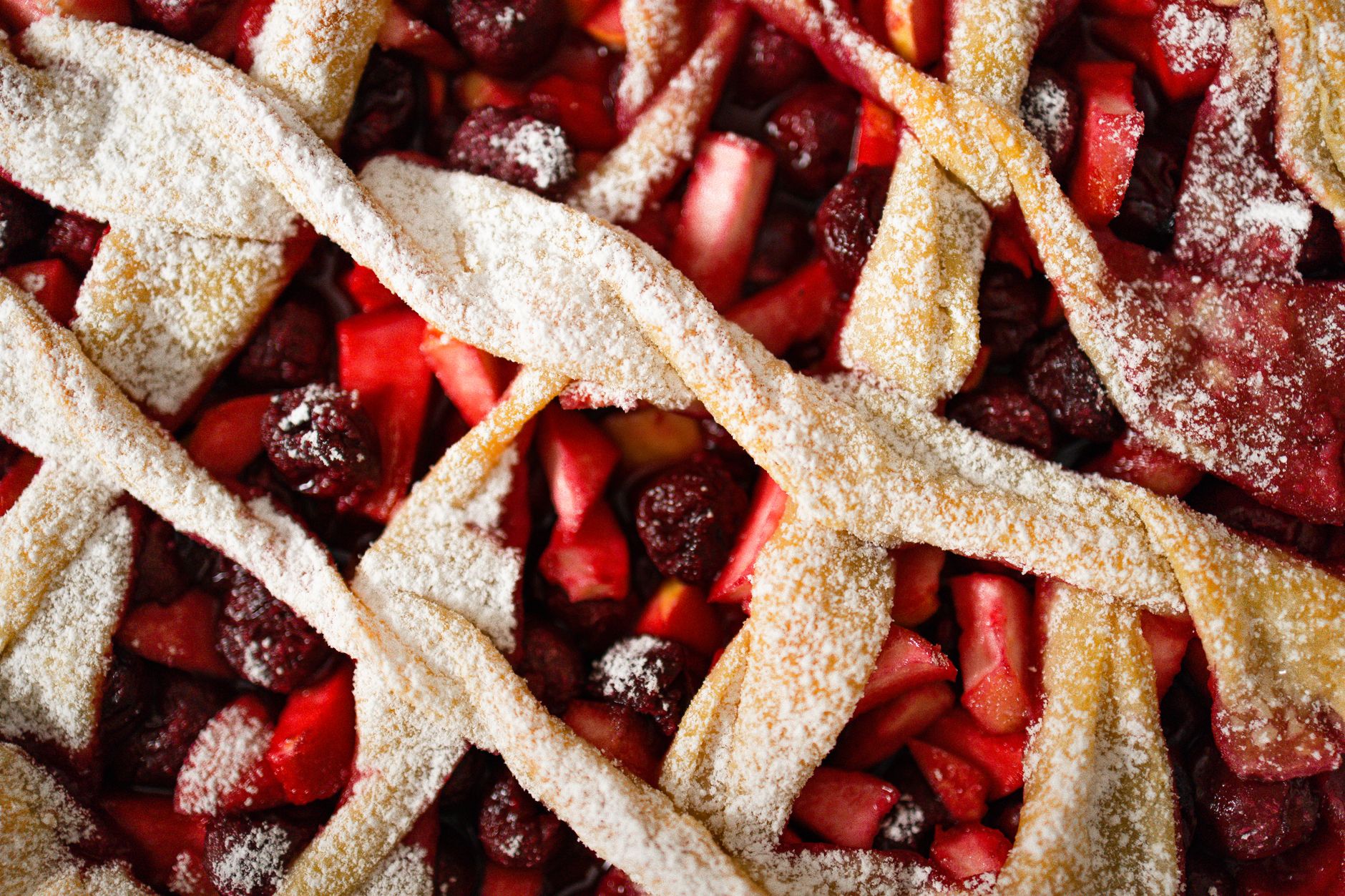 Cranberry Cherry Pie