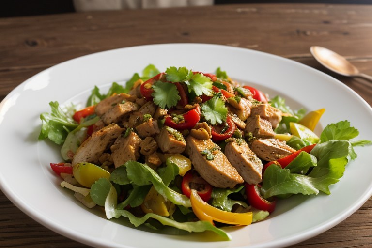 Chicken Fajita Salad