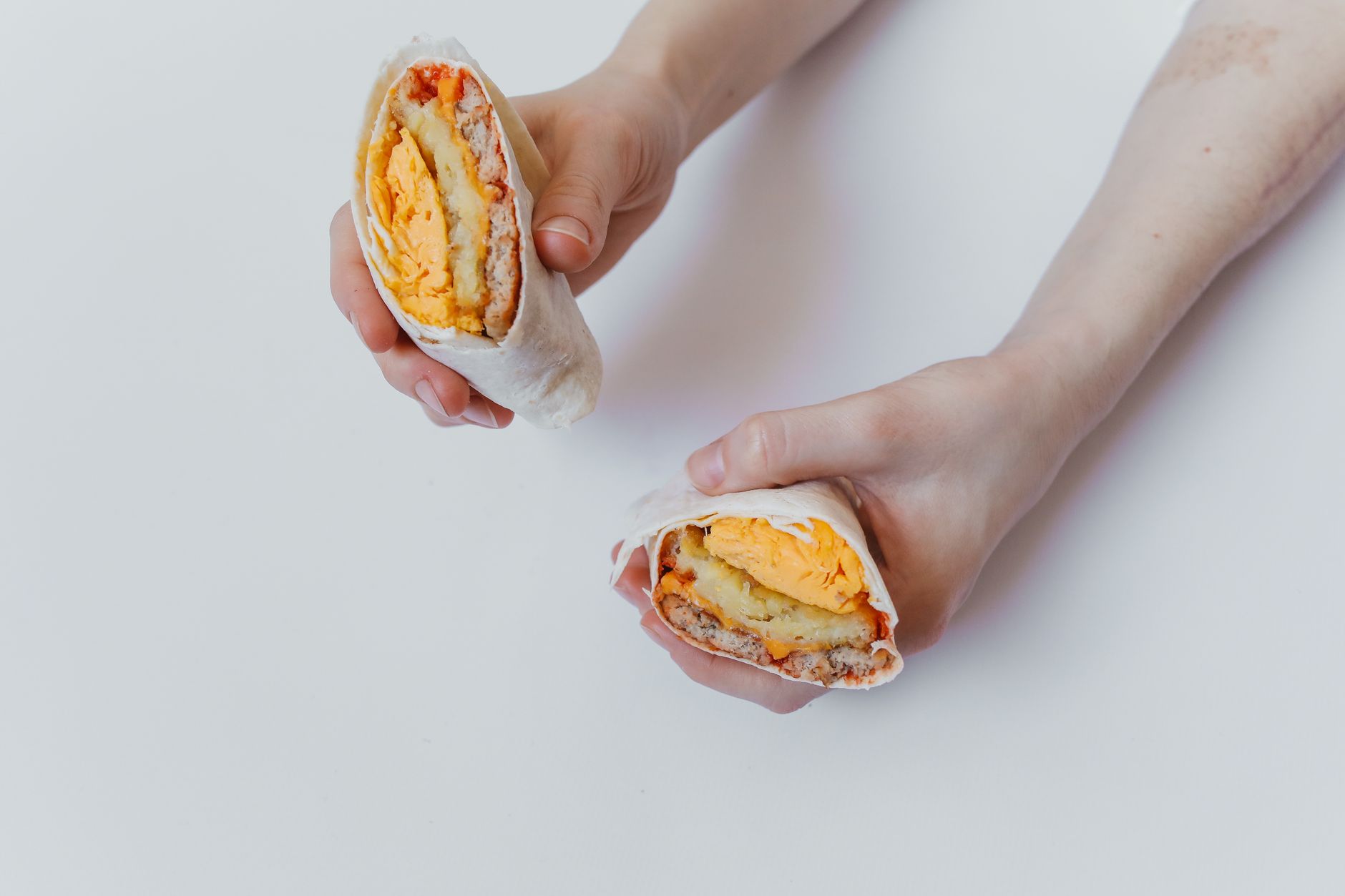 Baked Breakfast Burritos