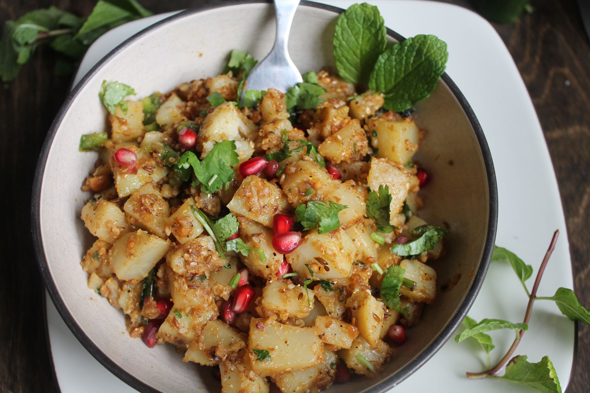 Spicy North African Potato Salad