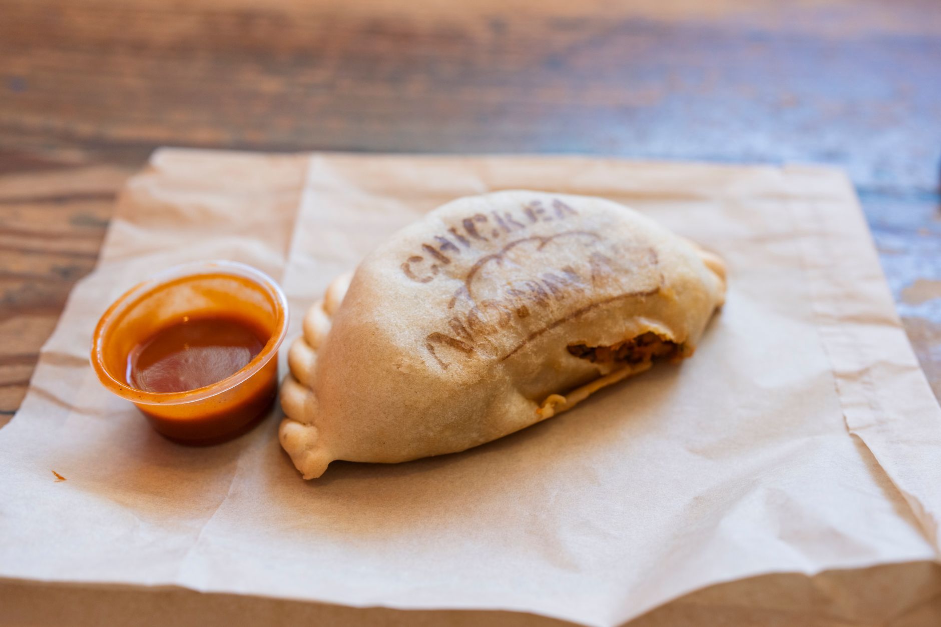 Spanish chicken pie