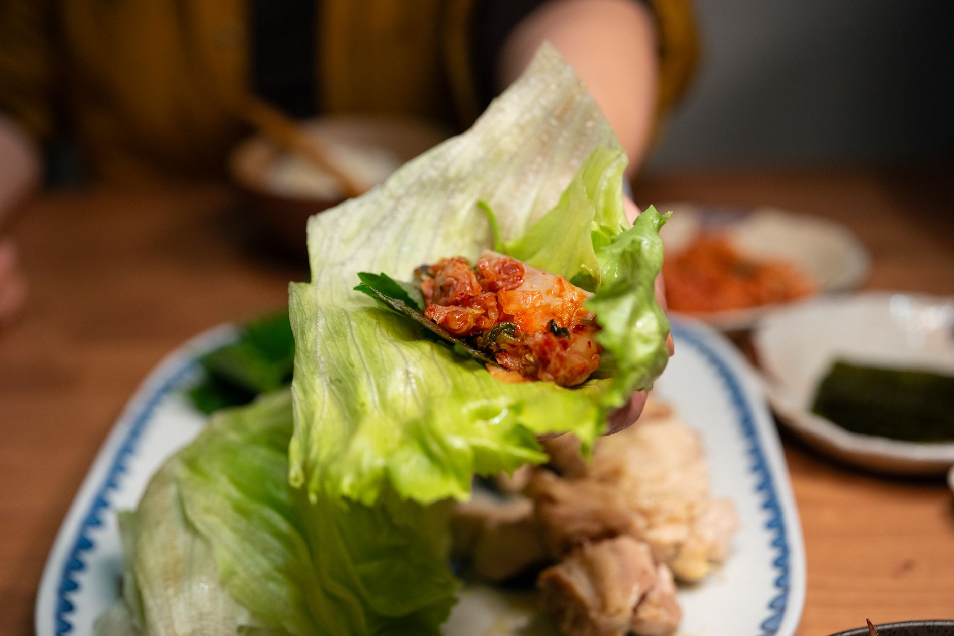 Spicy Turkey Lettuce Wraps