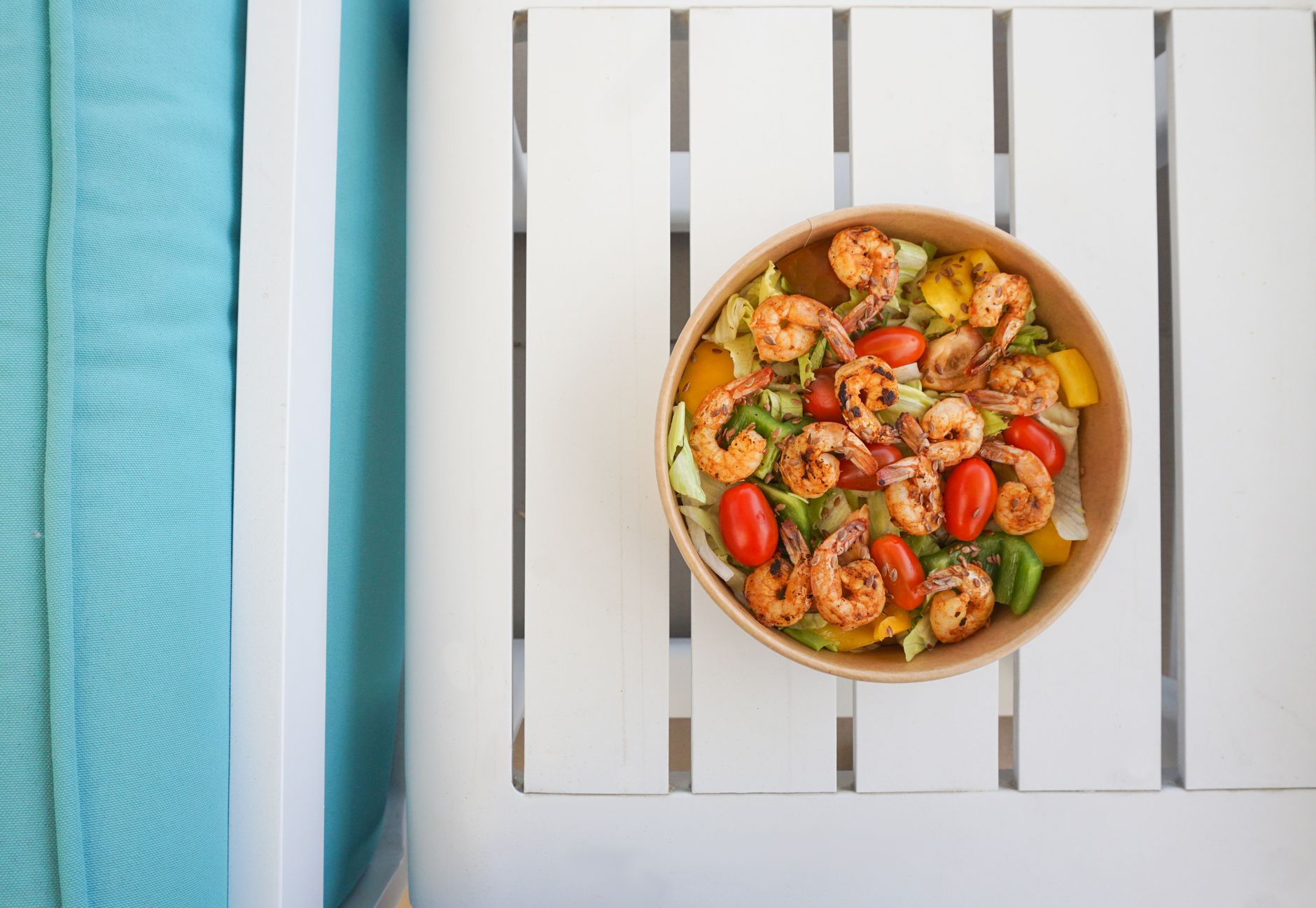 Artichoke Shrimp Pasta Salad