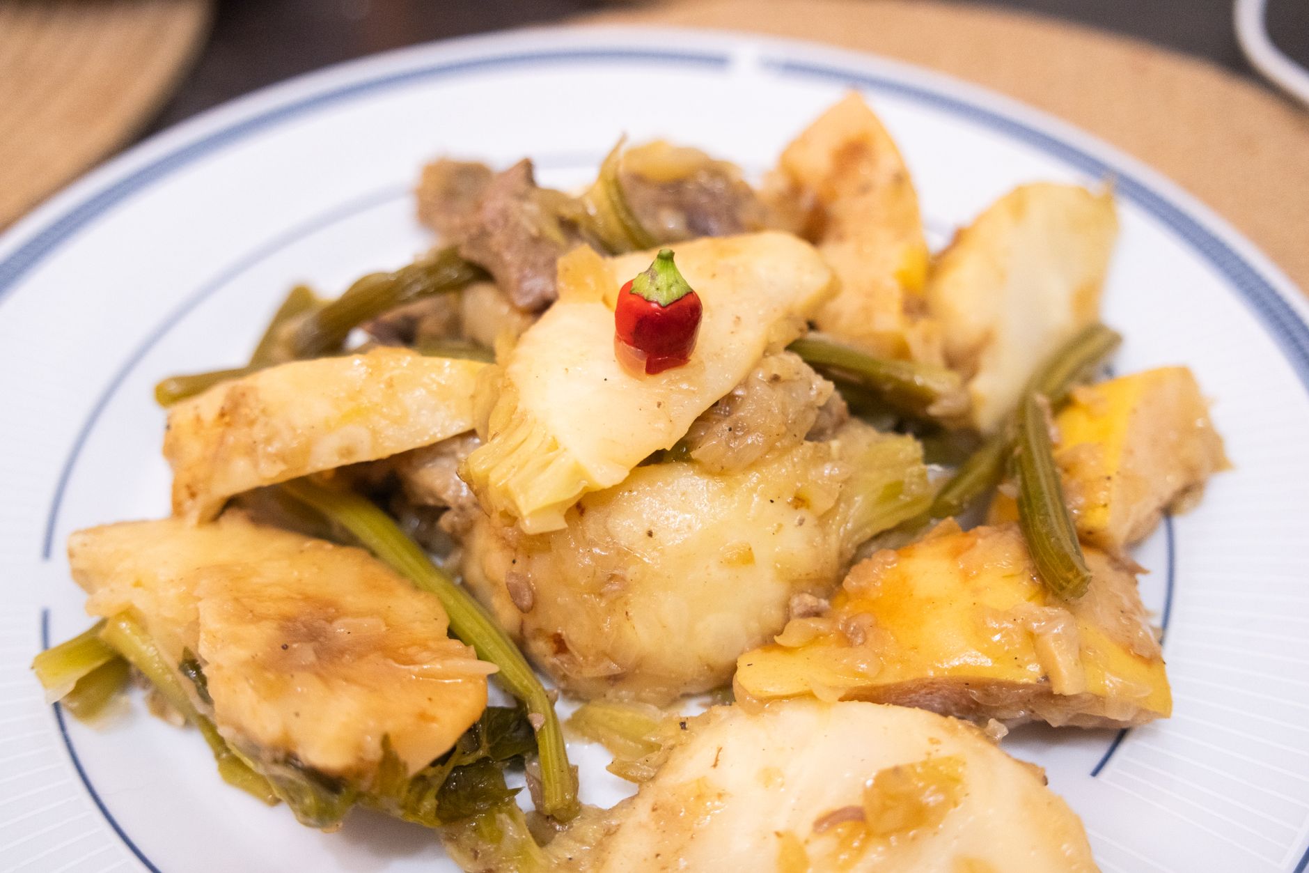 Pork with Artichokes and Capers