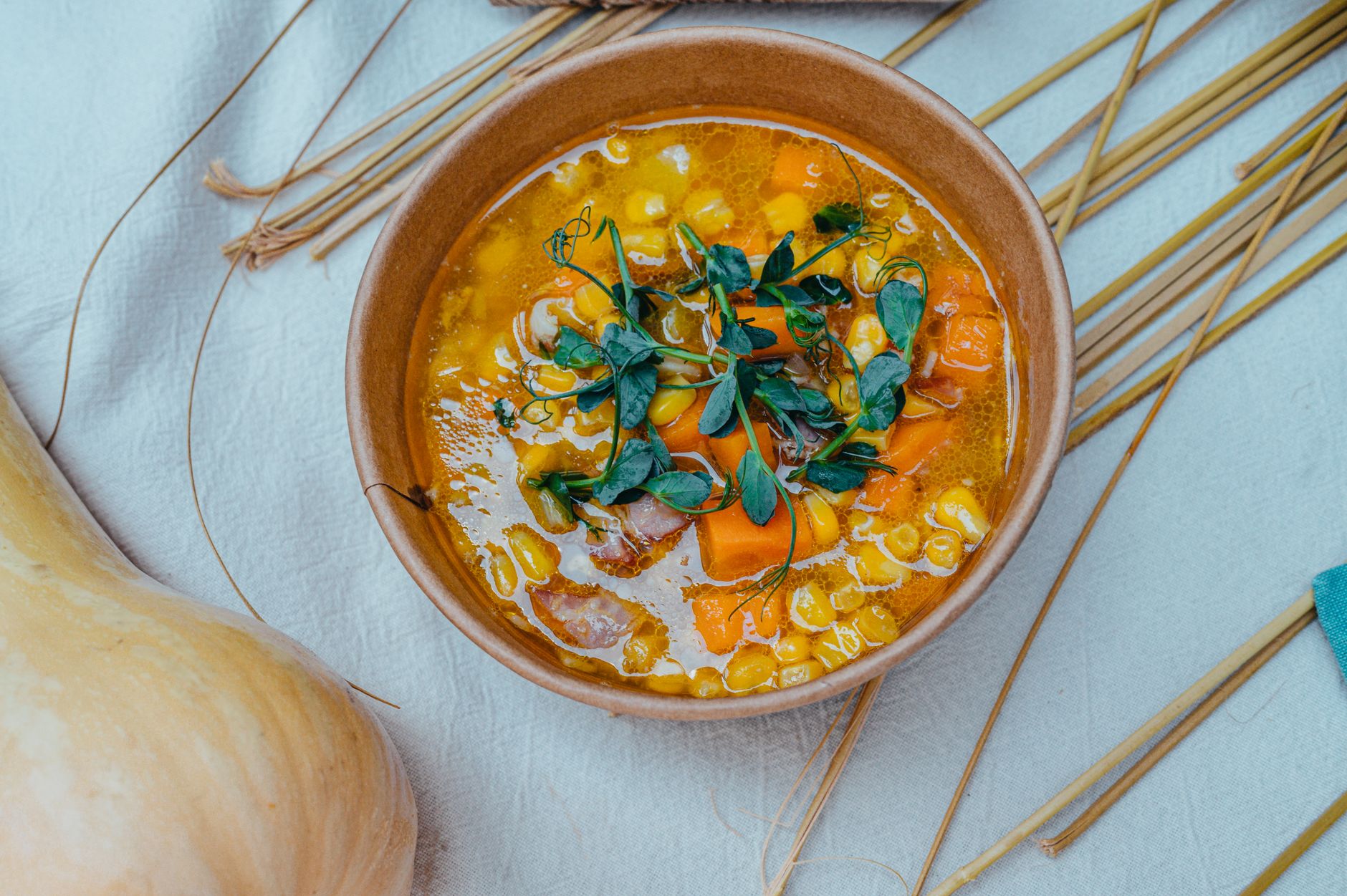 Herbed Corn and Carrots