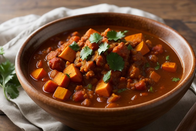 Chorizo Sweet Potato Chili