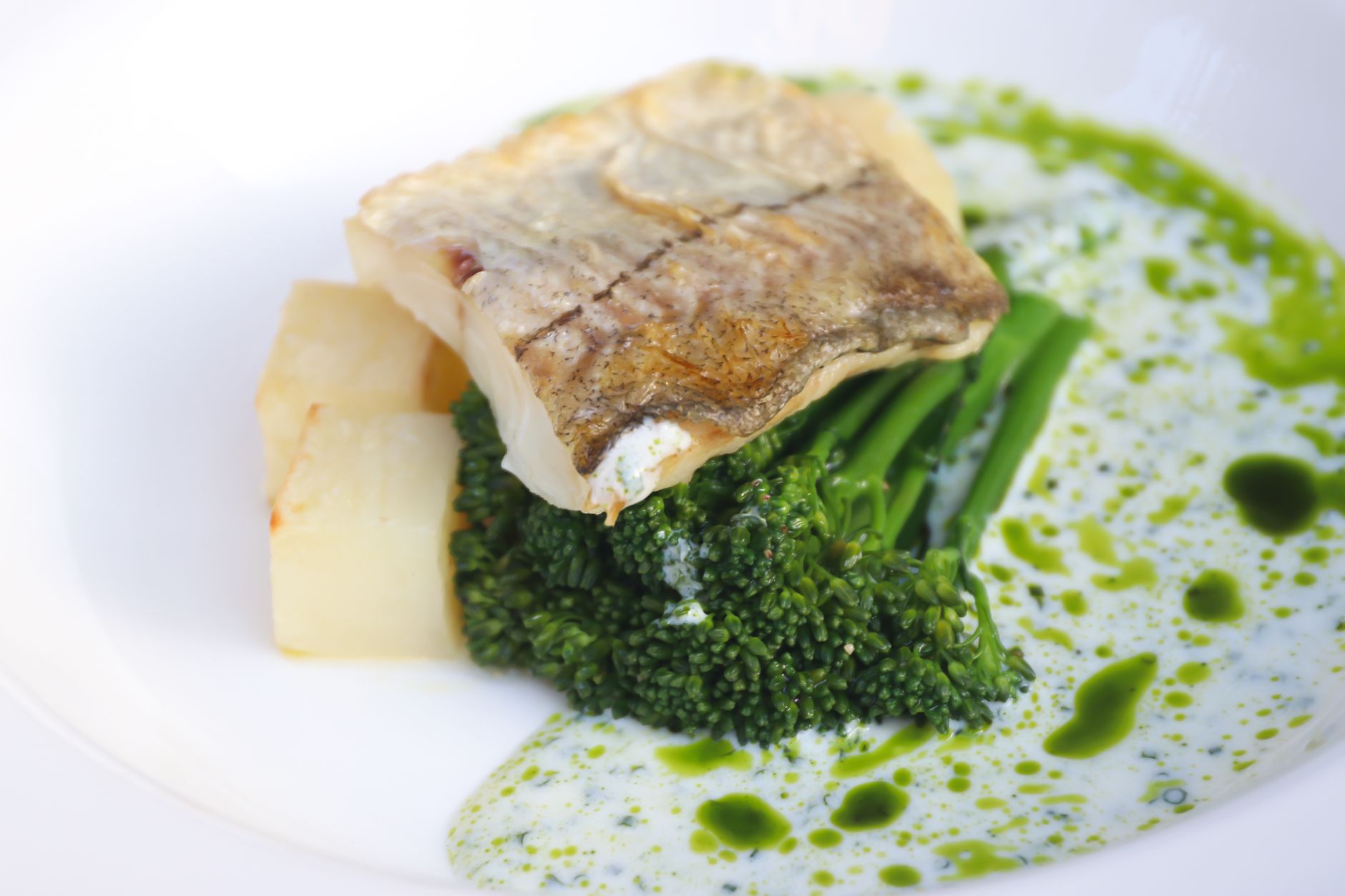 Smoked haddock dauphinoise