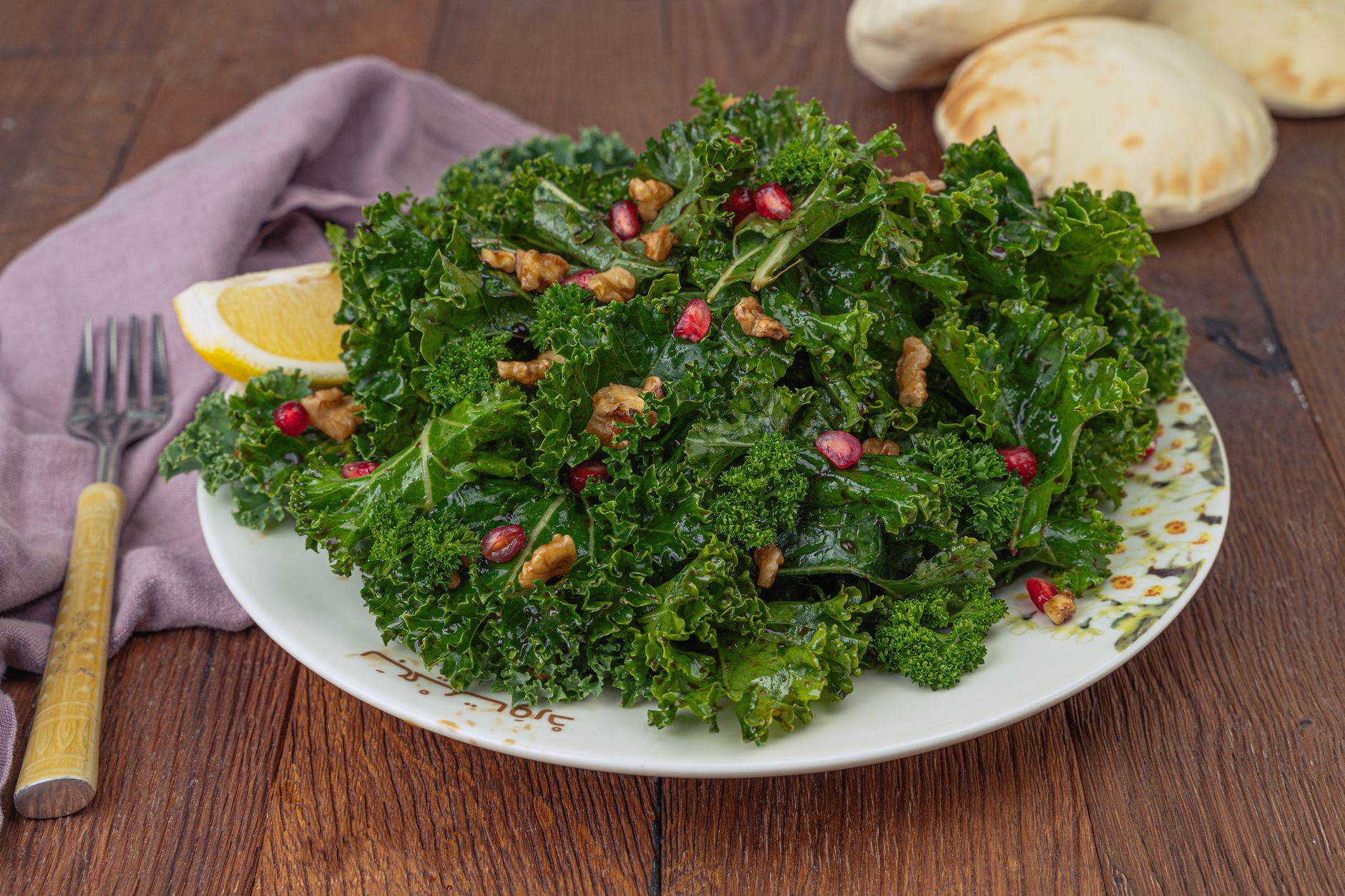 Autumn Kale and Apple Salad