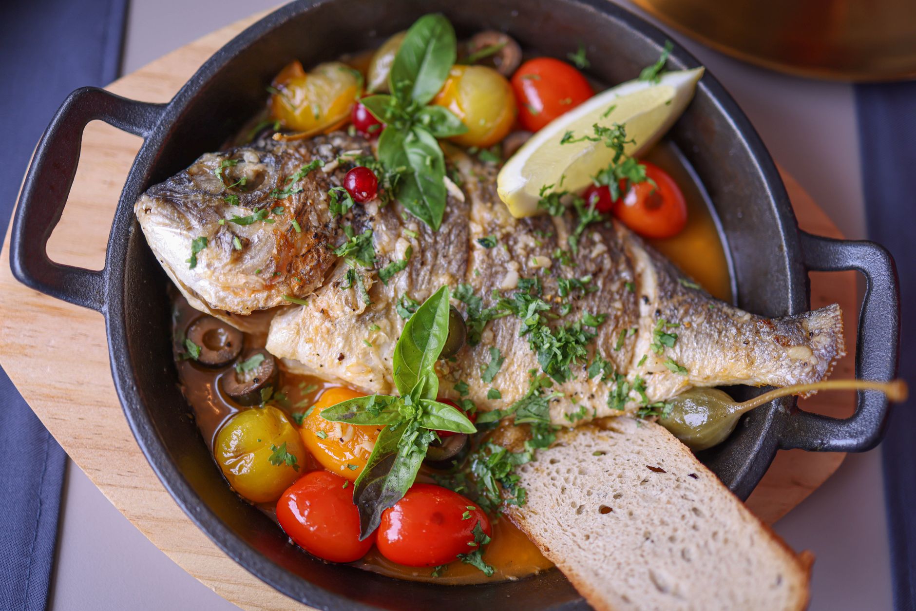 Quick Lemon Garlic Fish