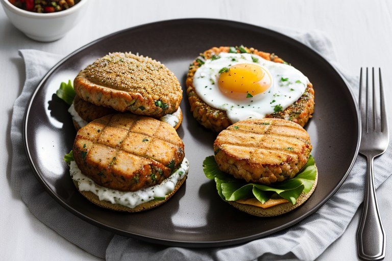 Cajun Salmon Burgers