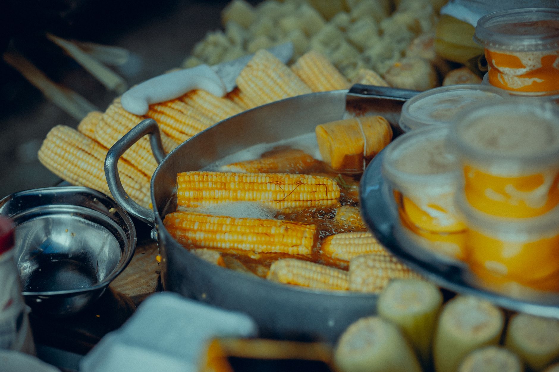 Buttery-Onion Corn on the Cob