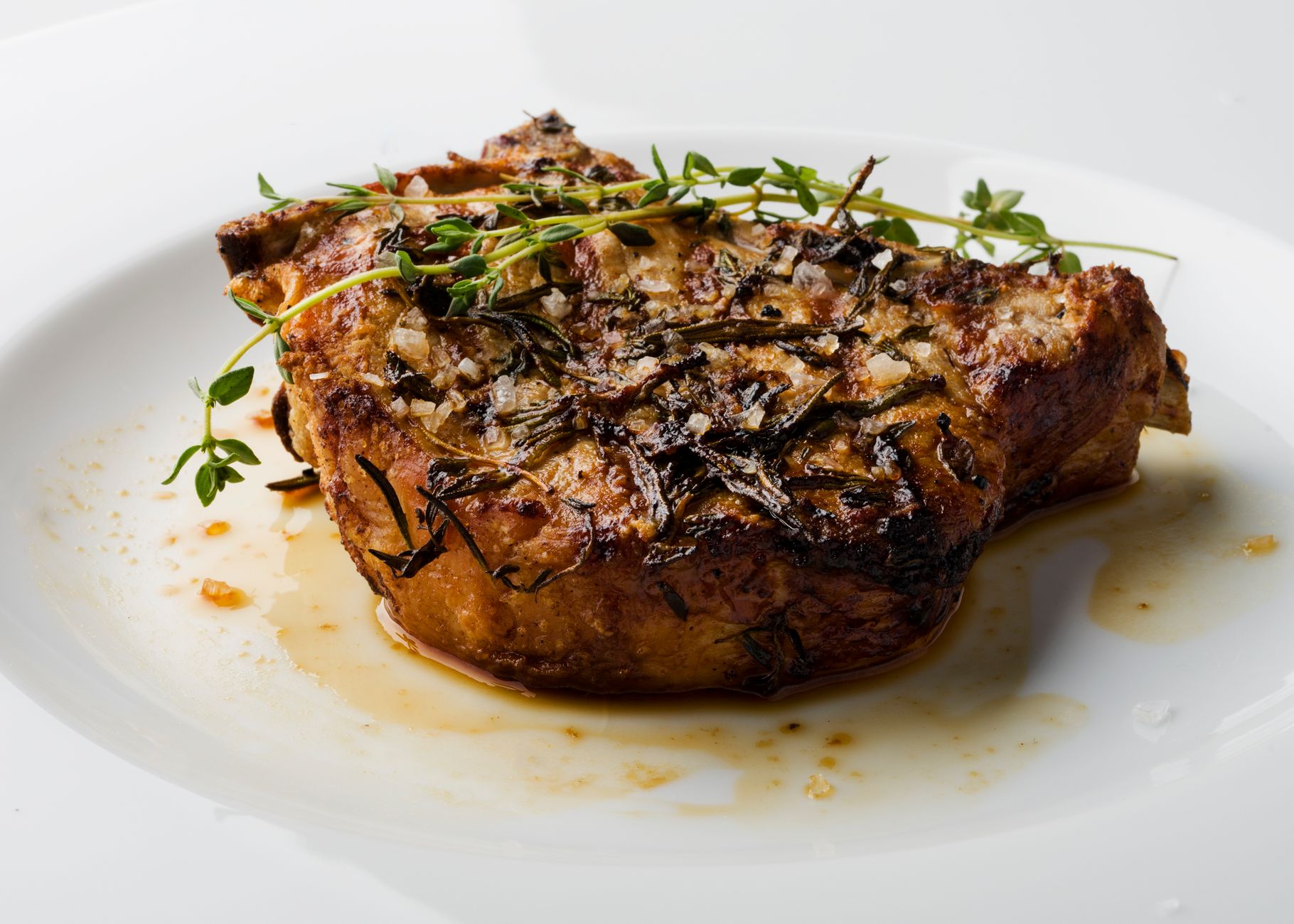 Savory Beer Pork Chops