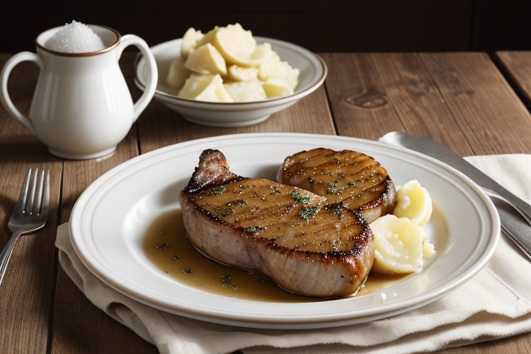 Pork Chops and Scalloped Potatoes