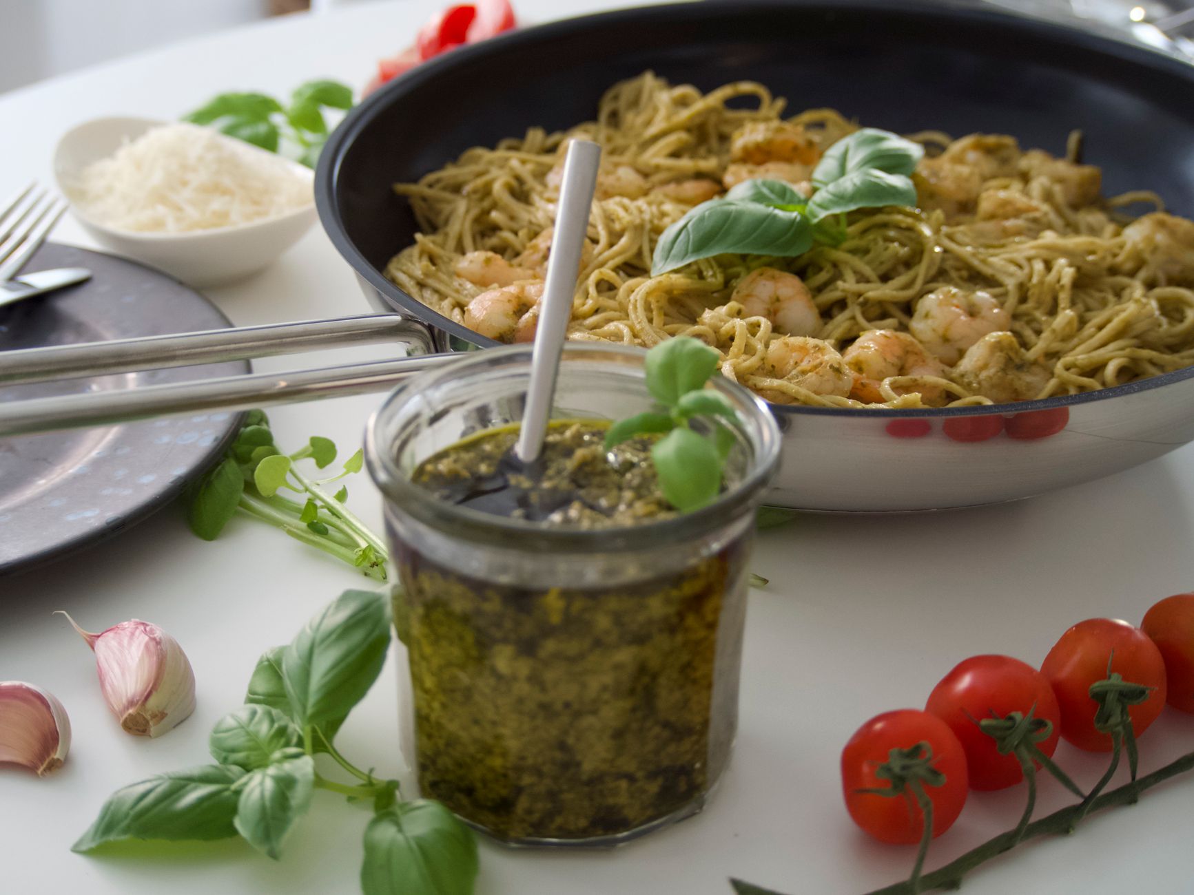 Wild garlic pesto
