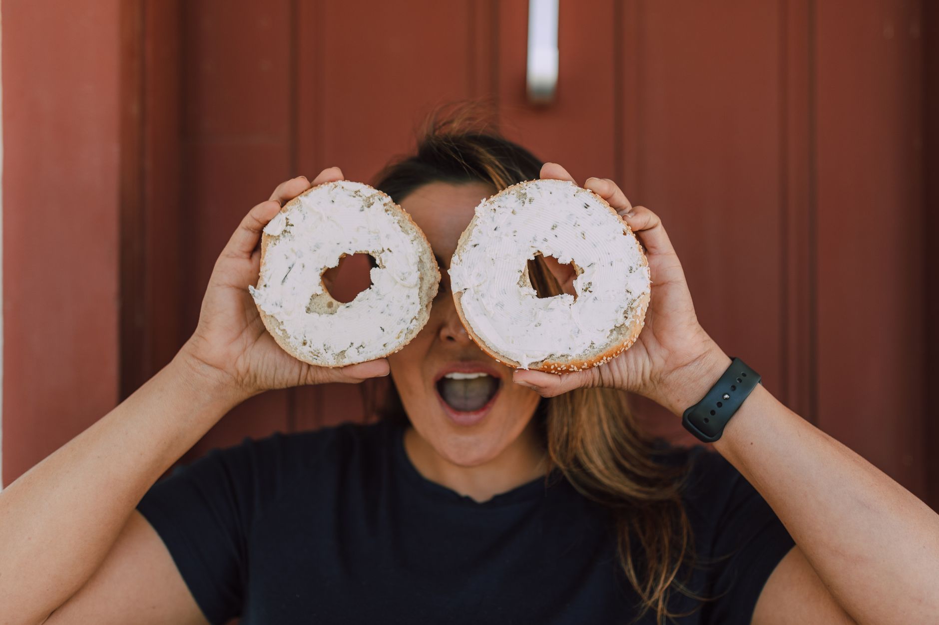 Cottage Cheese Bagels