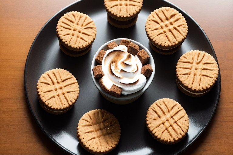 Peanut Butter S'mores Pots