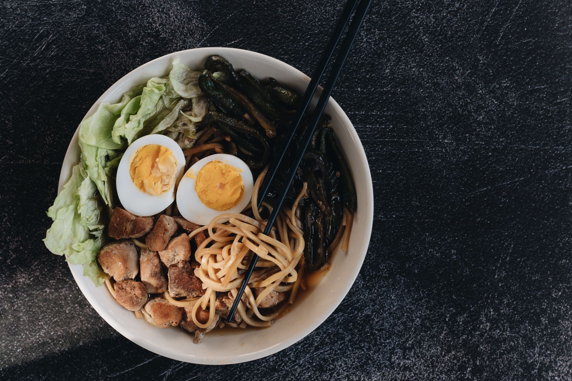 Grilled Chicken Ramen Salad