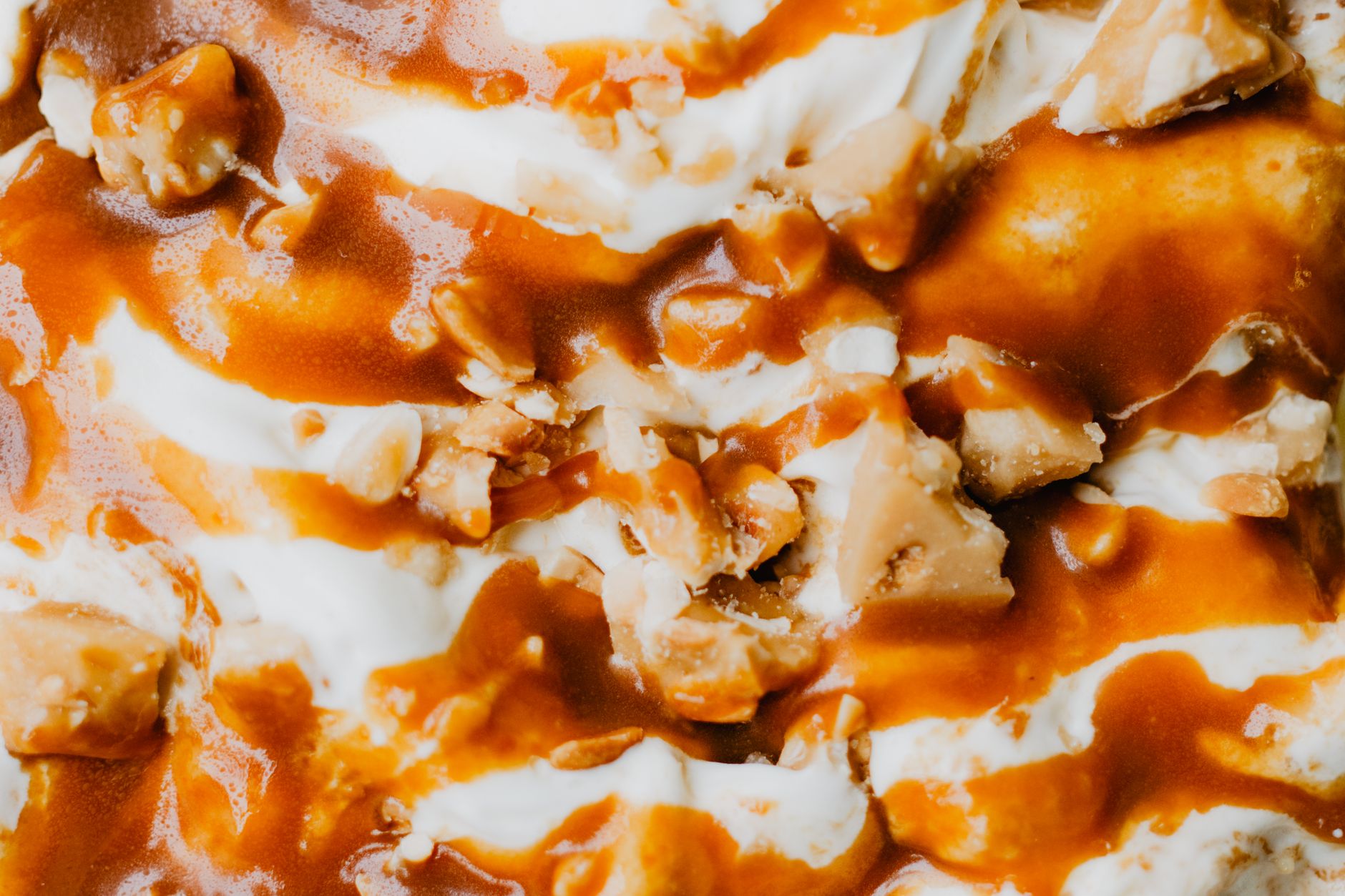 Toffee Angel Food Cake