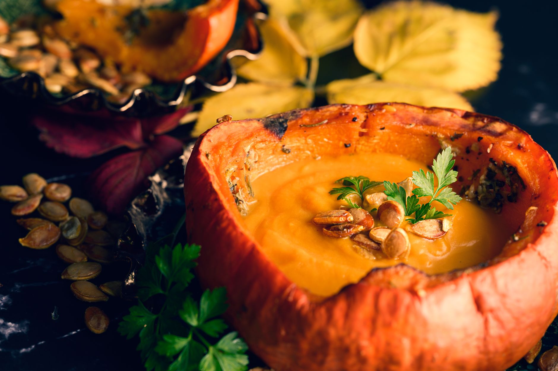 Savory Stuffed Butternut Squash