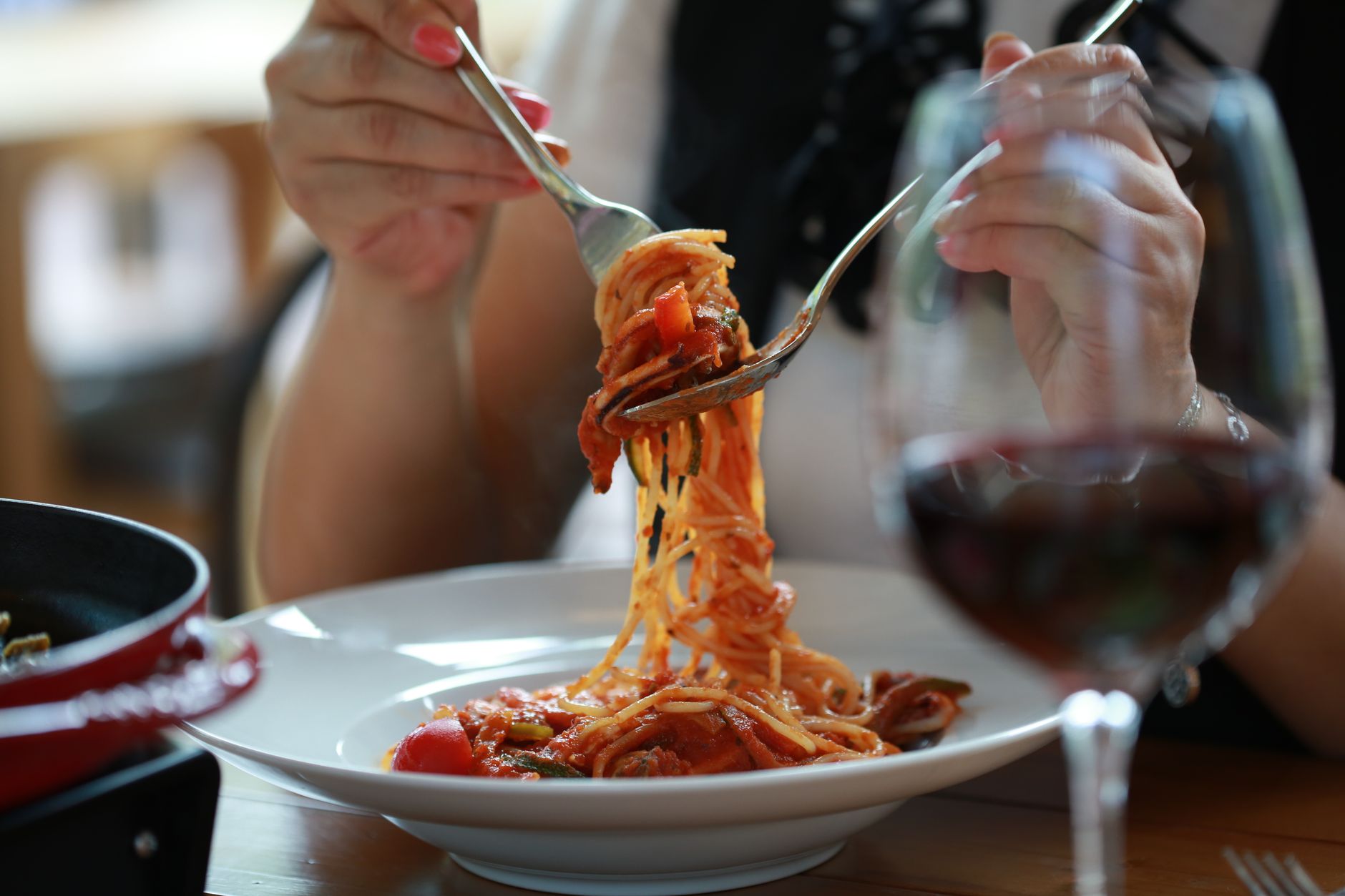 Bacon & Tomato Spaghetti