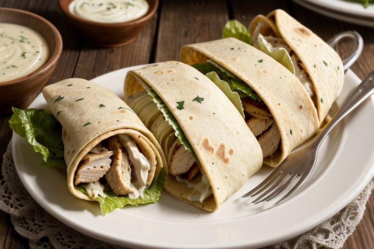 Chicken Caesar Wrap