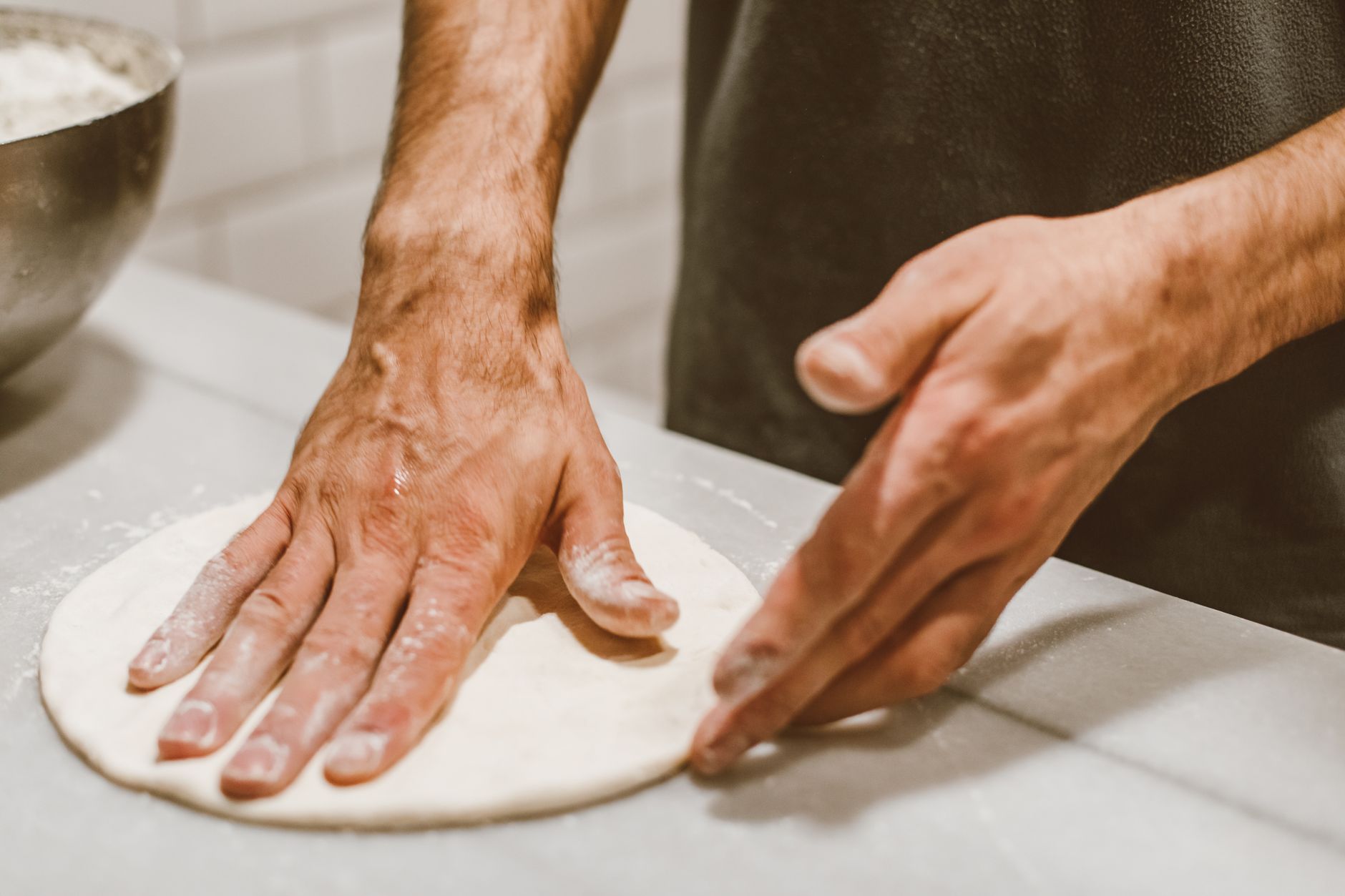 Two-Ingredient Pizza Dough