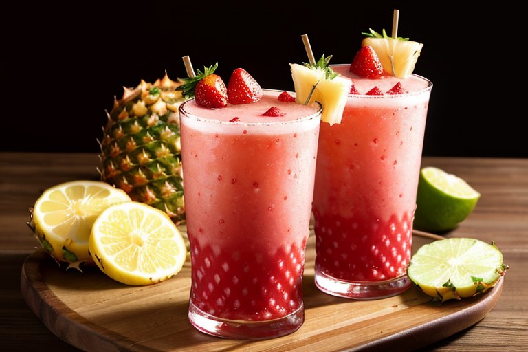 Pineapple Strawberry Punch