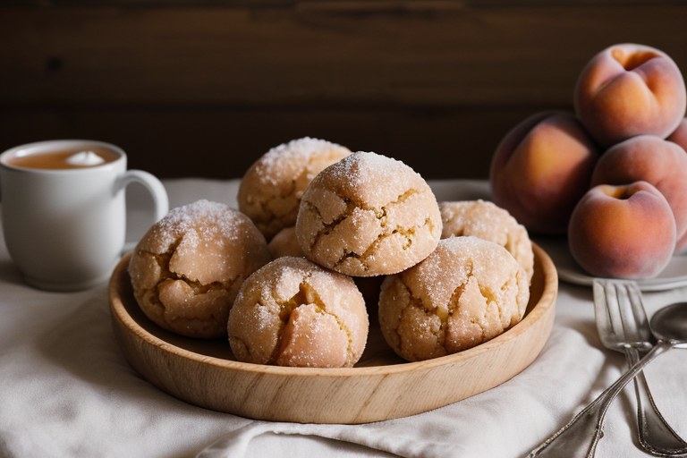 Peach & almond crunch